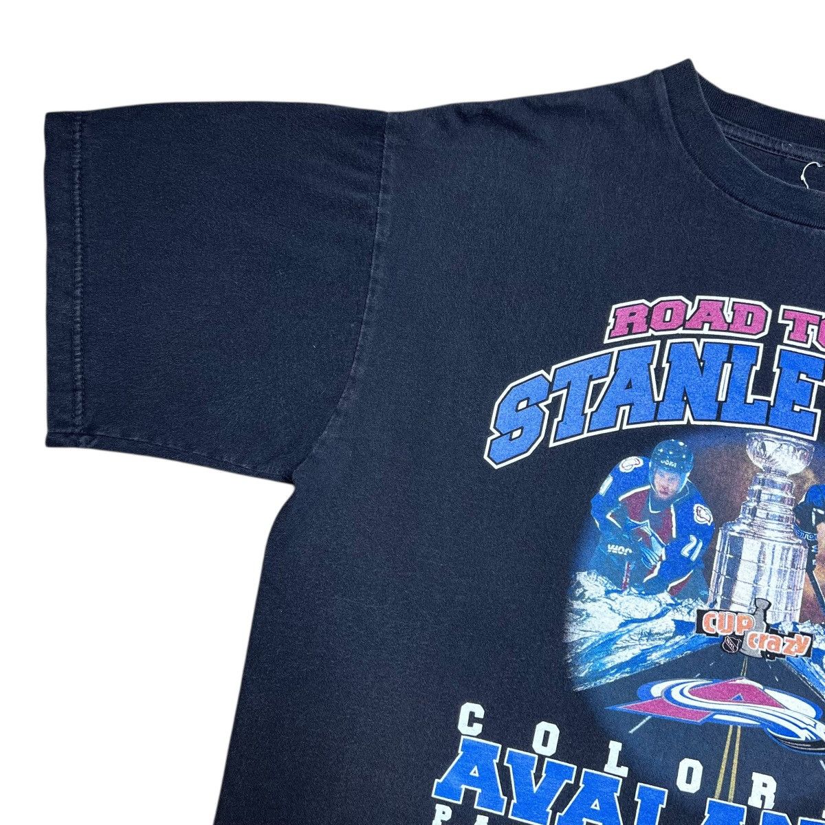 NHL Vtg 2001 NHL Colorado Avalanche Road To Stanley Cup T-Shirt Size US XL / EU 56 / 4 - 5 Thumbnail