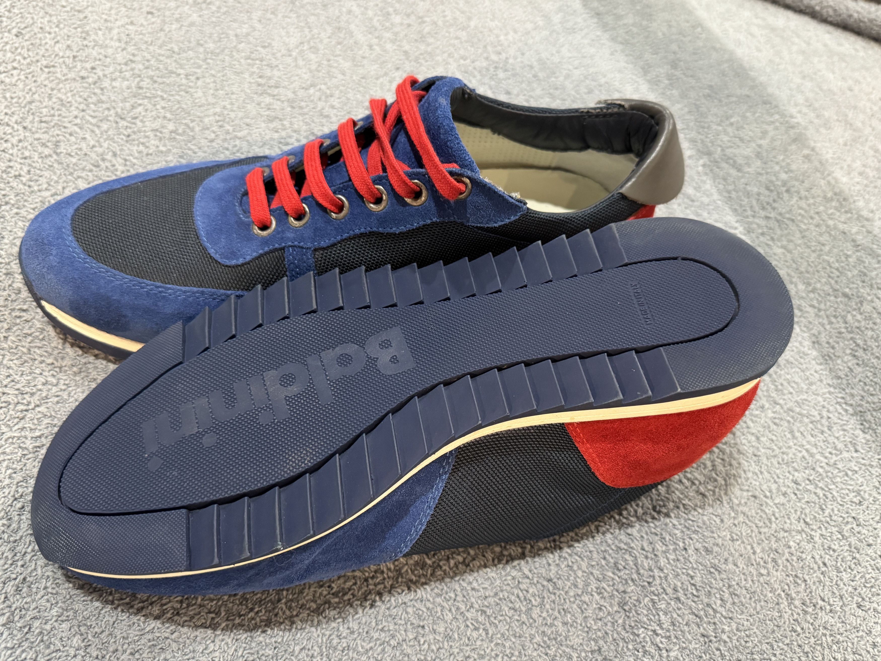 Baldinini Baldinini Sneakers – Blue/Red – EU 40 – Read Description Size US 7 / EU 40 - 2 Thumbnail