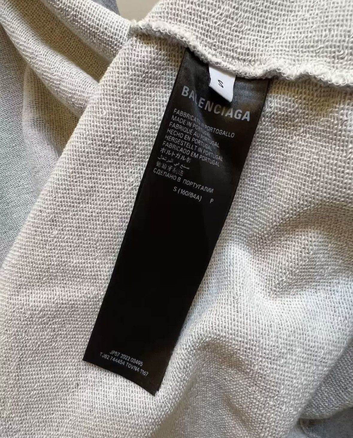 Balenciaga Balenciaga fashion show vintage gray hoodie2412-Nextarrow Size US S / EU 44-46 / 1 - 5 Thumbnail
