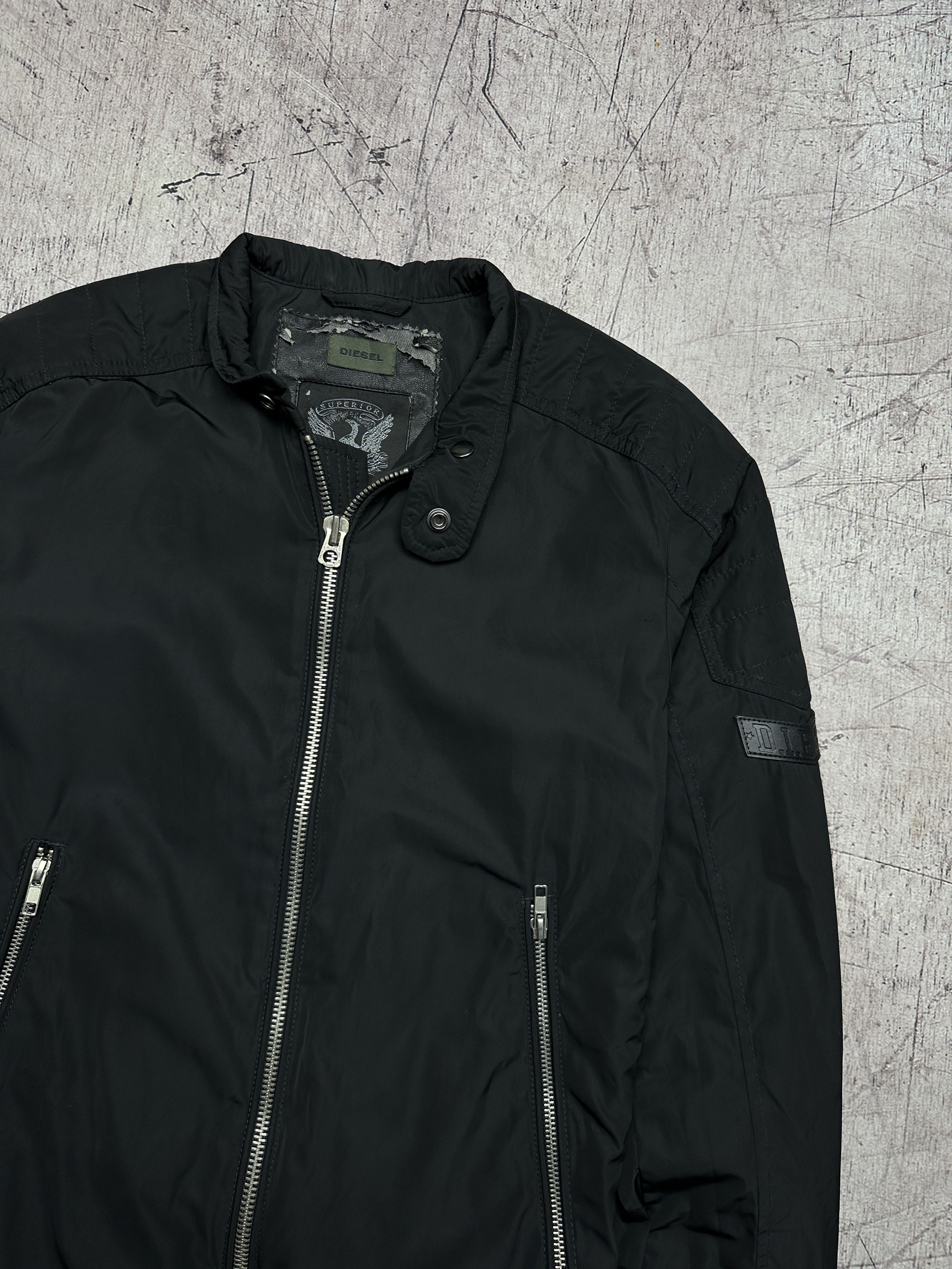 Diesel Diesel Mens Nylon Bomber Jacket Size US M / EU 48-50 / 2 - 2 Thumbnail