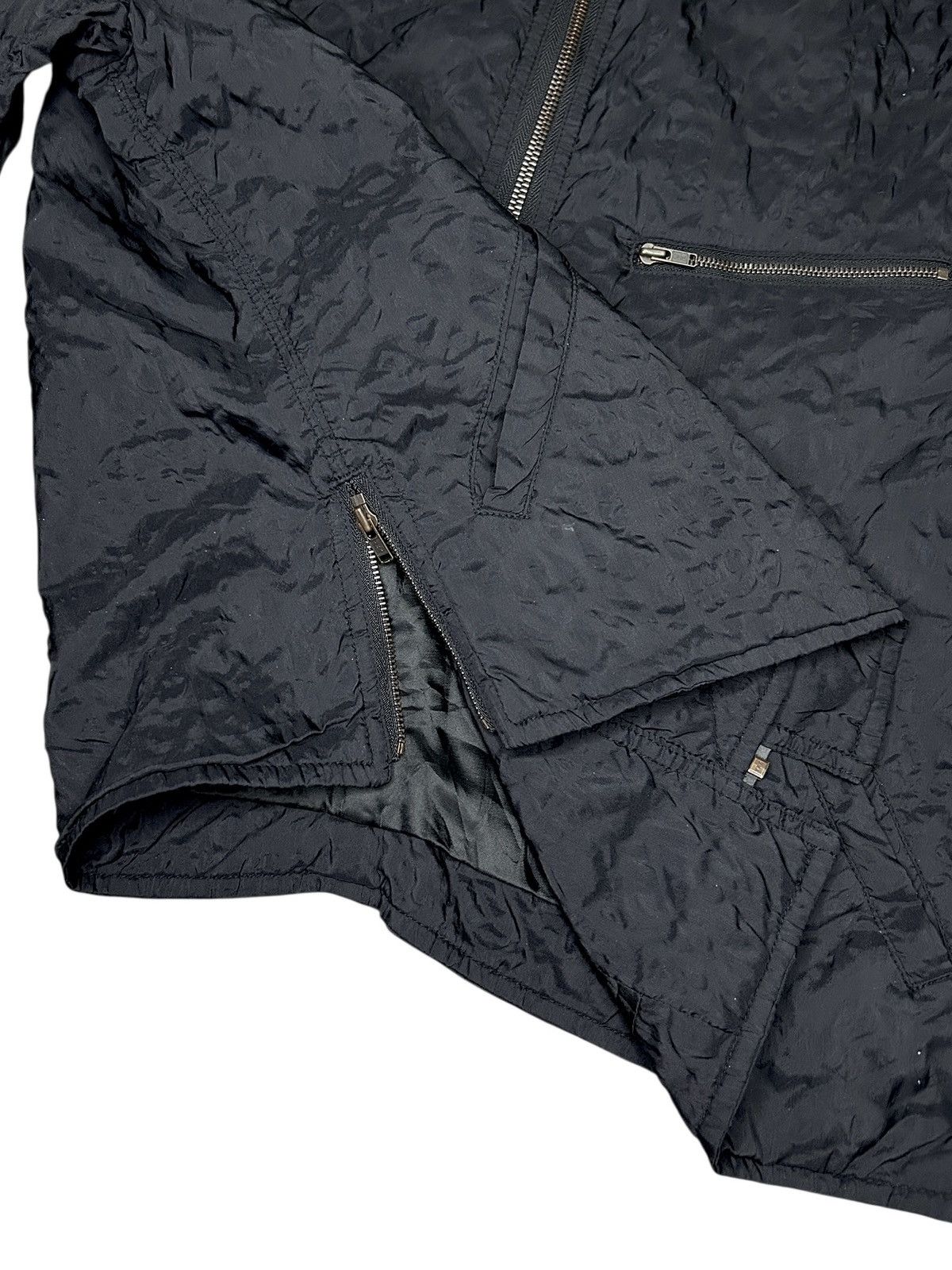Issey Miyake F/W 1998 Crinkled Bomber Jacket Size M / US 6-8 / IT 42-44 - 9 Thumbnail