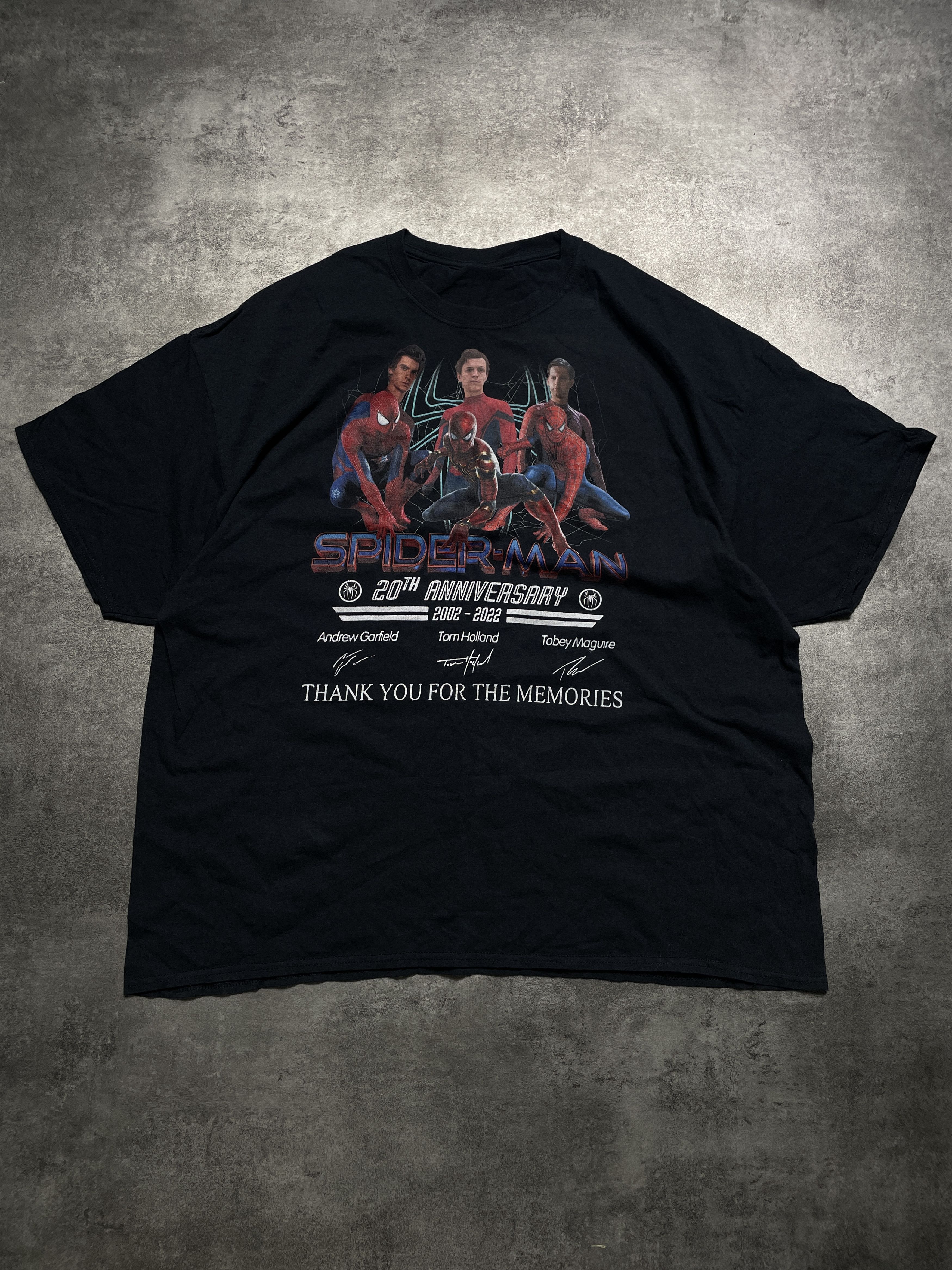 Other !RARE! Spiderman 20th Anniversary Tee T-Shirt Boxy Fit Wide Size US XXL / EU 58 / 5 - 1 Thumbnail