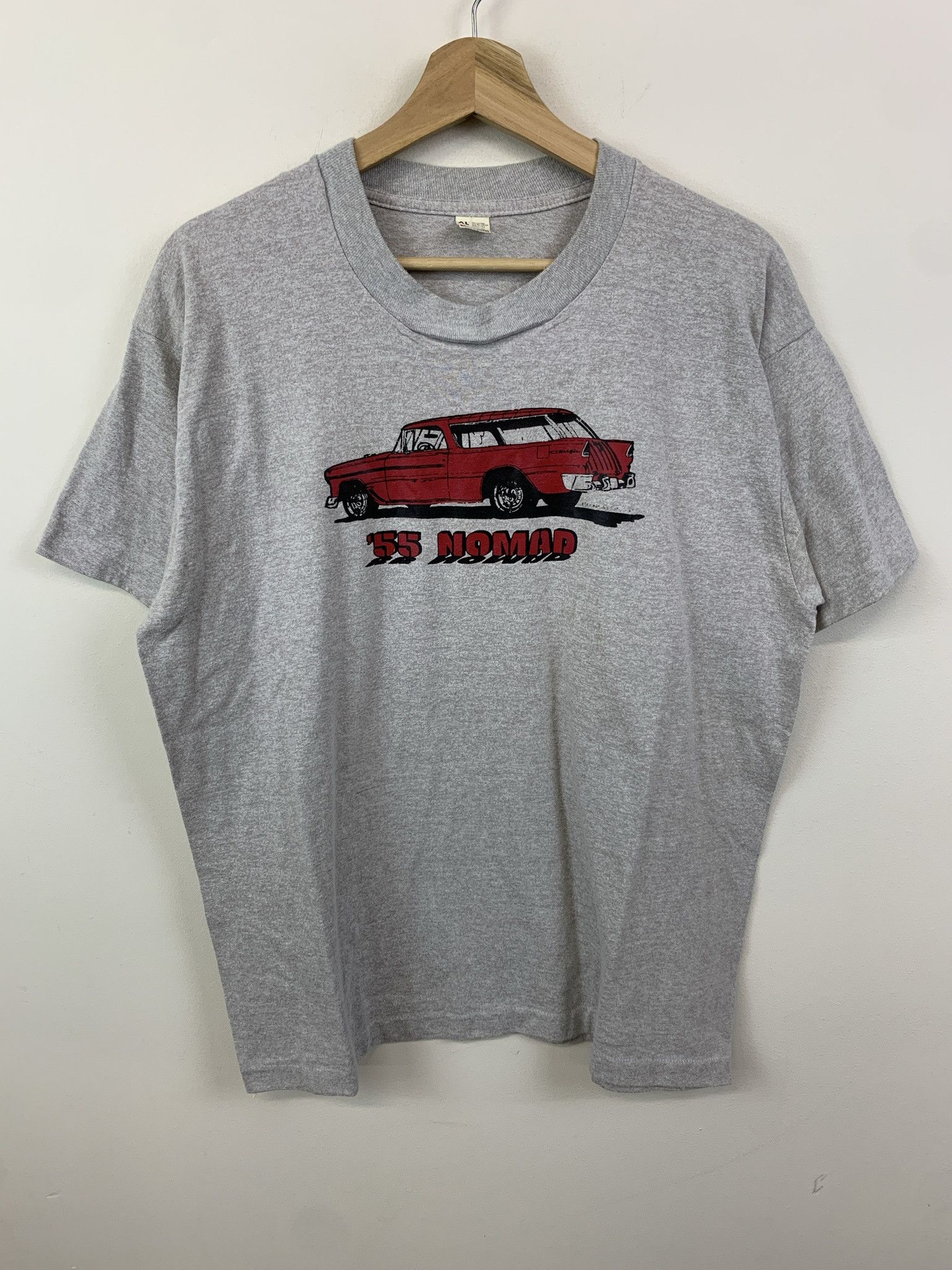 Vintage Vintage 1955 Chevy Nomad Single Stitch Tee Size XL Vintage Chevy Car Tee Size US XL / EU 56 / 4 - 1 Thumbnail