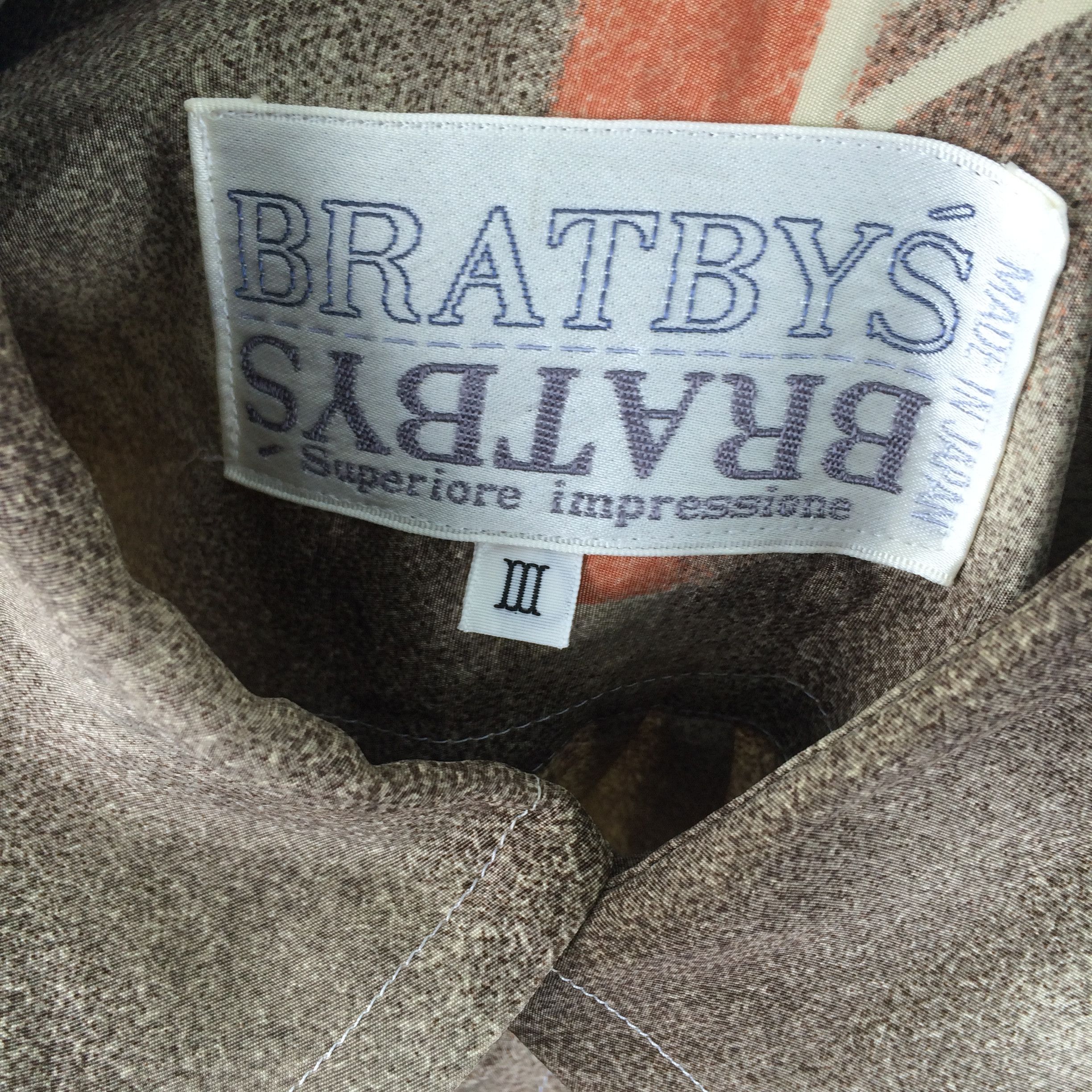 Designer × Japanese Brand × Vintage H45 BRATBYS JAPAN BRAND SHIRT YAKUZA STYLE Size US XL / EU 56 / 4 - 5 Thumbnail