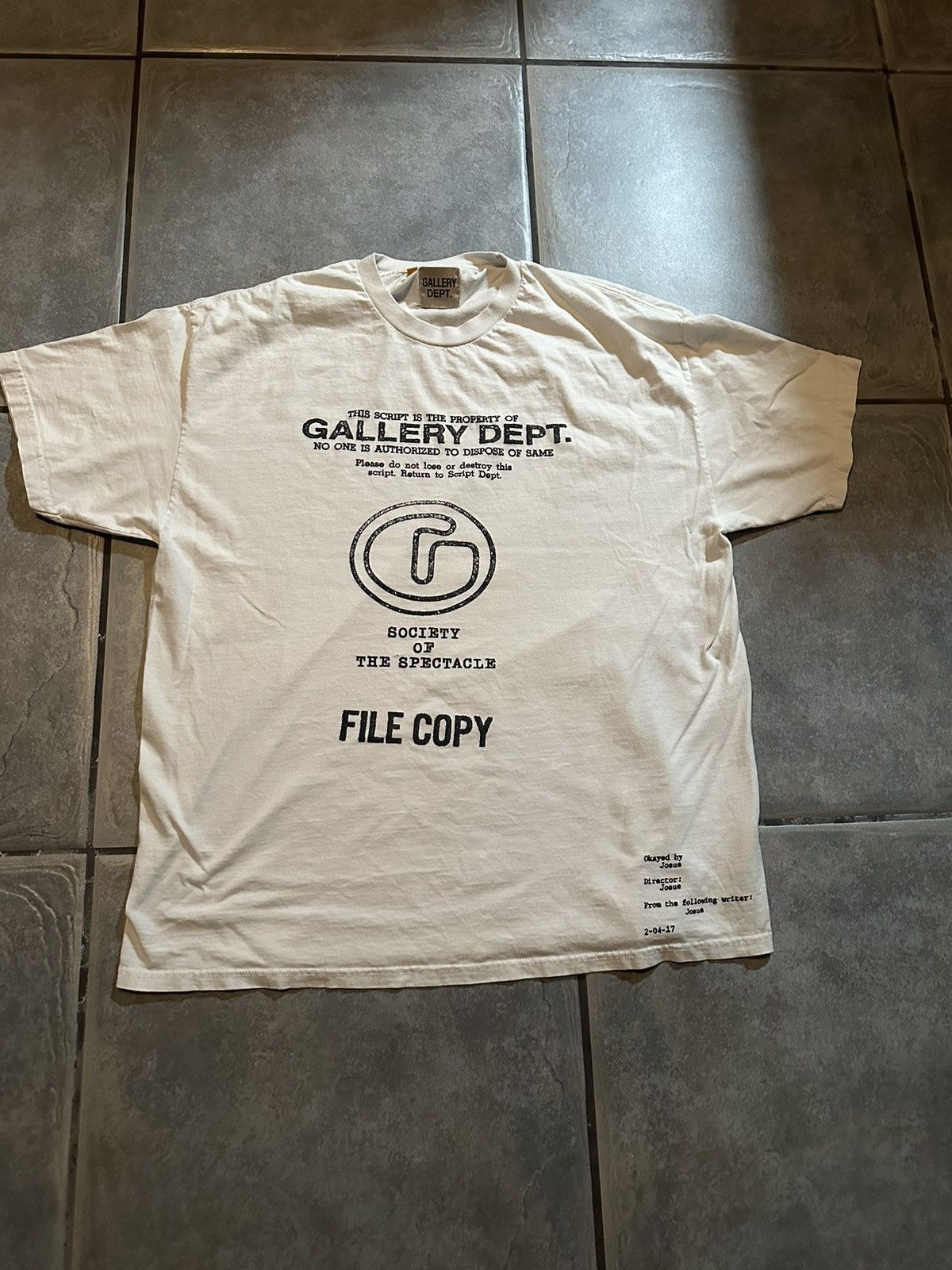 Gallery Dept Hollywood T Shirt | Grailed