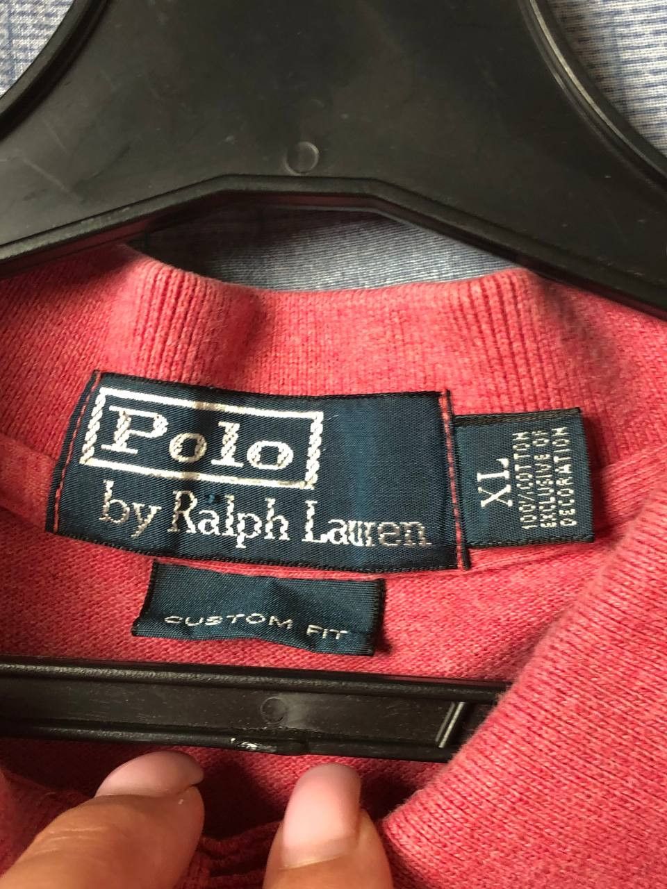 Polo Ralph Lauren Vintage 90s Polo Ralph Lauren Rugby Sweatshirt Size XL Size US XL / EU 56 / 4 - 2 Thumbnail