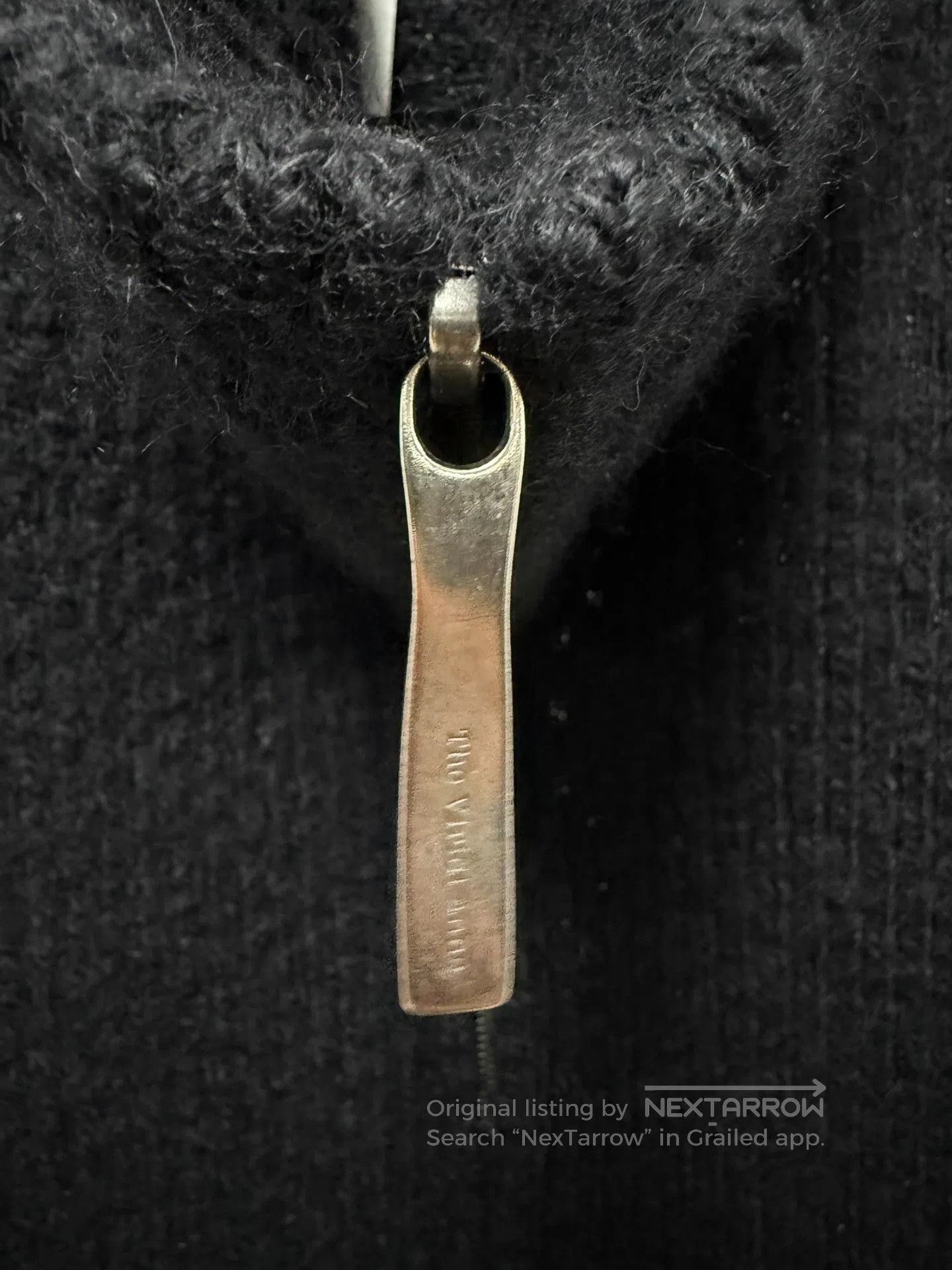 The Viridi-anne viride anne TVA Wool Zip Scarf Collar. Size ONE SIZE - 5 Thumbnail