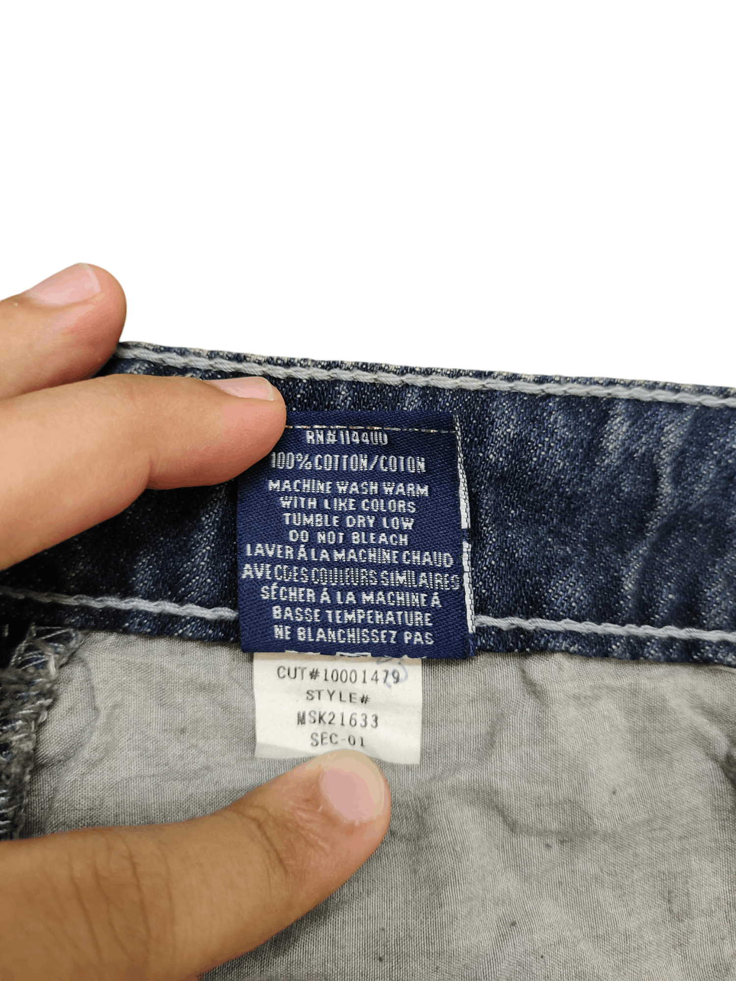 Antik Denim Vintage Y2k Antik Denim Studded Tribal Pocket Loose Jeans Size US 40 / EU 56 - 20 Thumbnail