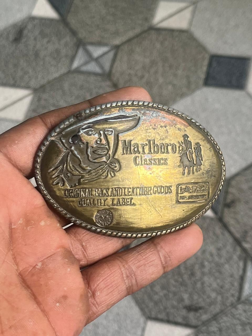 Marlboro Vintage Marlboro Cowboy Belt Buckle Size ONE SIZE - 1 Thumbnail