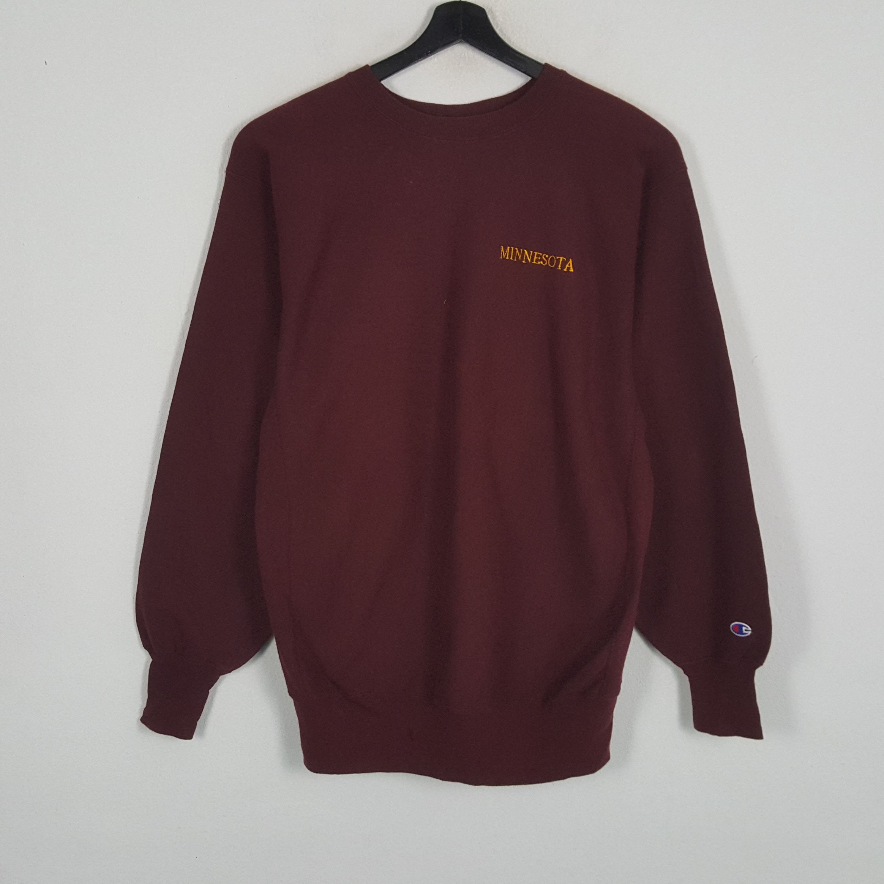 Champion × Vintage MINNESOTA Streetwear Style CHAMPION Sweatshirt Size US L / EU 52-54 / 3 - 1 Thumbnail