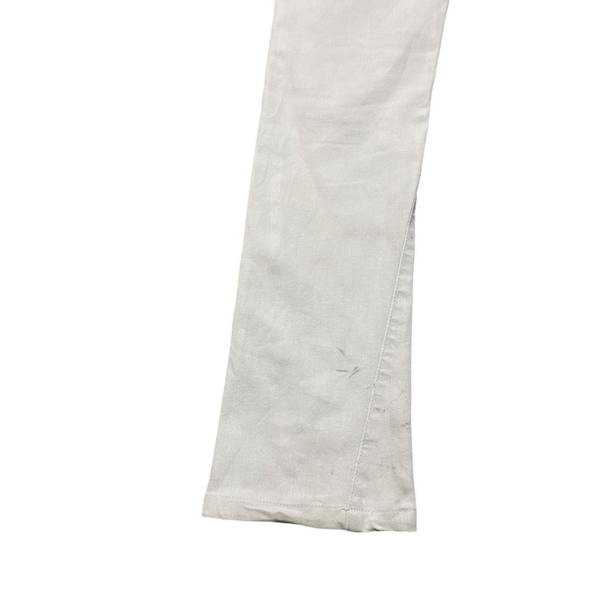 Tornado Mart Tornado Mart White Denim Flare Jeans Size US 28 / EU 44 - 14 Thumbnail