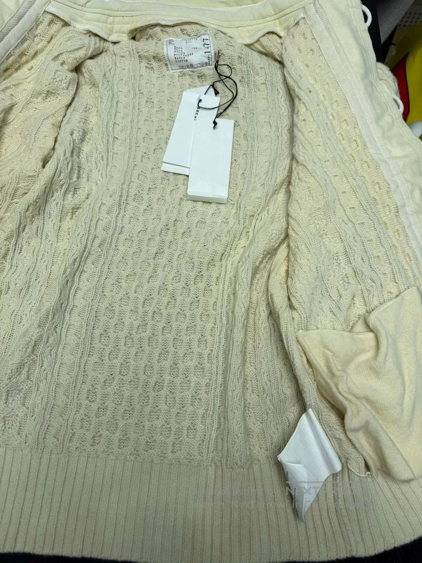 Sacai Sacai Pure Wool Knit Coat. Size S / US 4 / IT 40 - 7 Thumbnail
