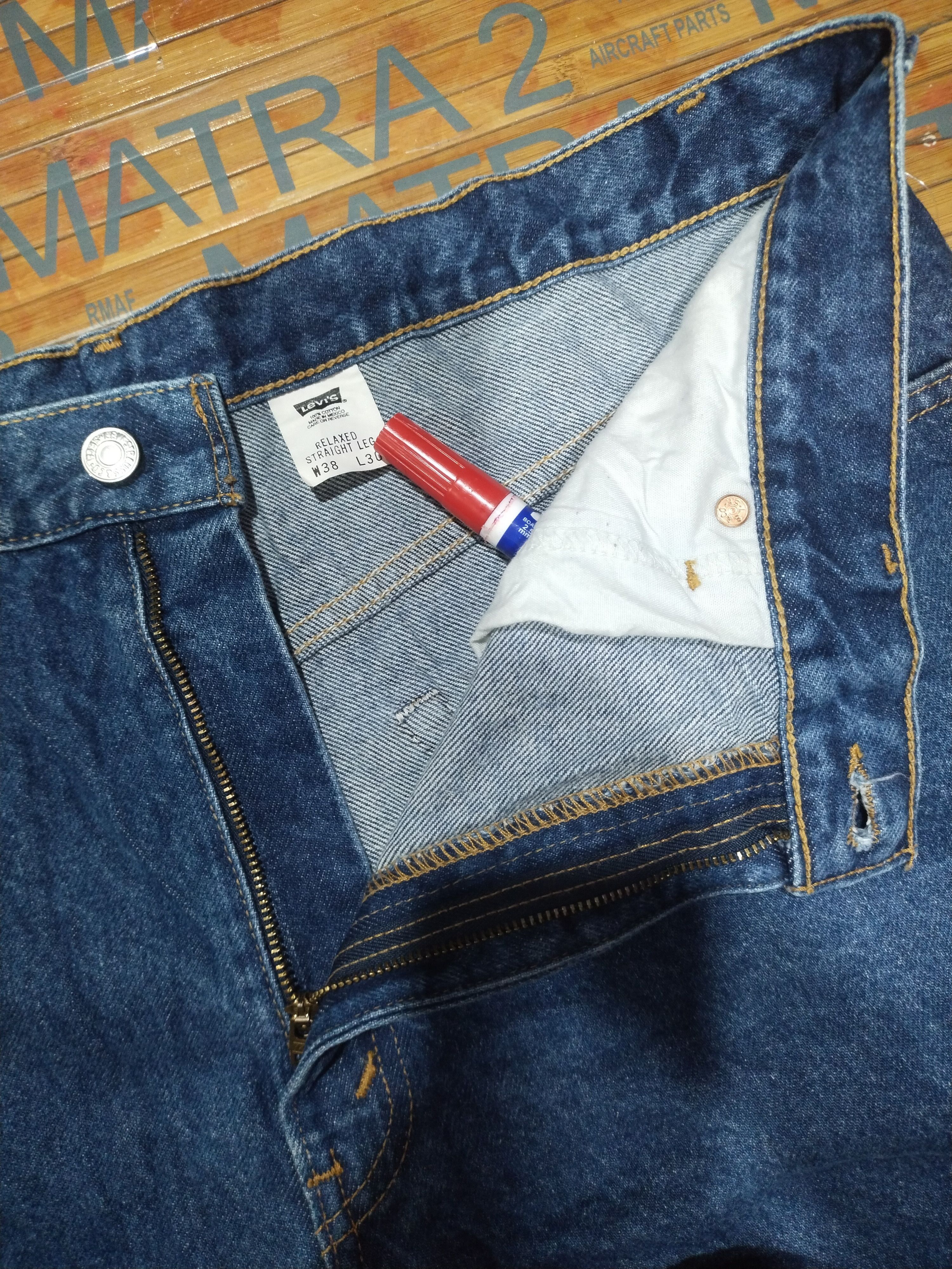 Levi's × Levi's Vintage Clothing Jeans Levis Sz 38 Size US 38 / EU 54 - 10 Thumbnail