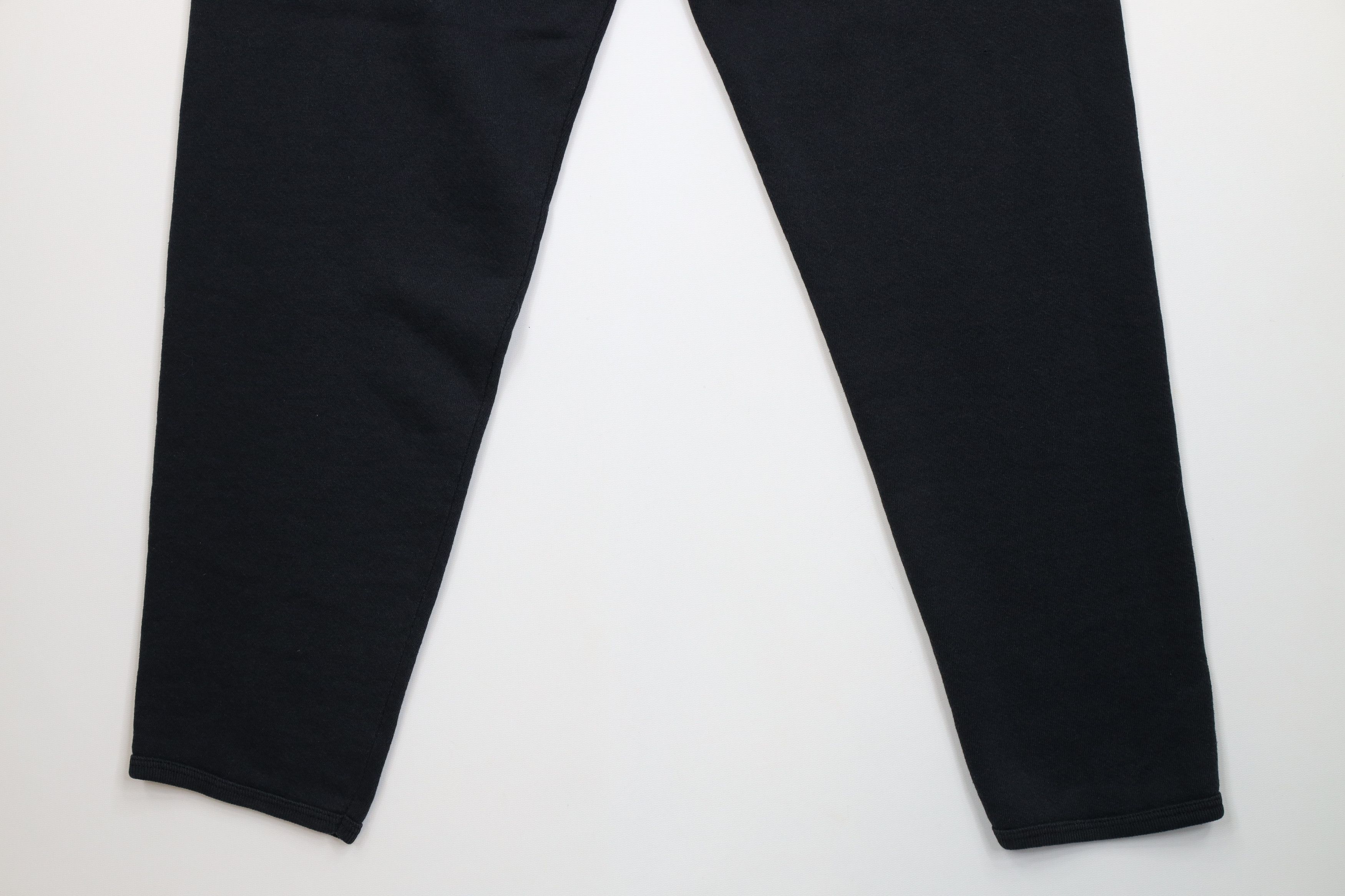 Vintage Vintage 90s Streetwear Tapered Leg Sweatpants Black USA Size 28" / US 6 / IT 42 - 11 Thumbnail