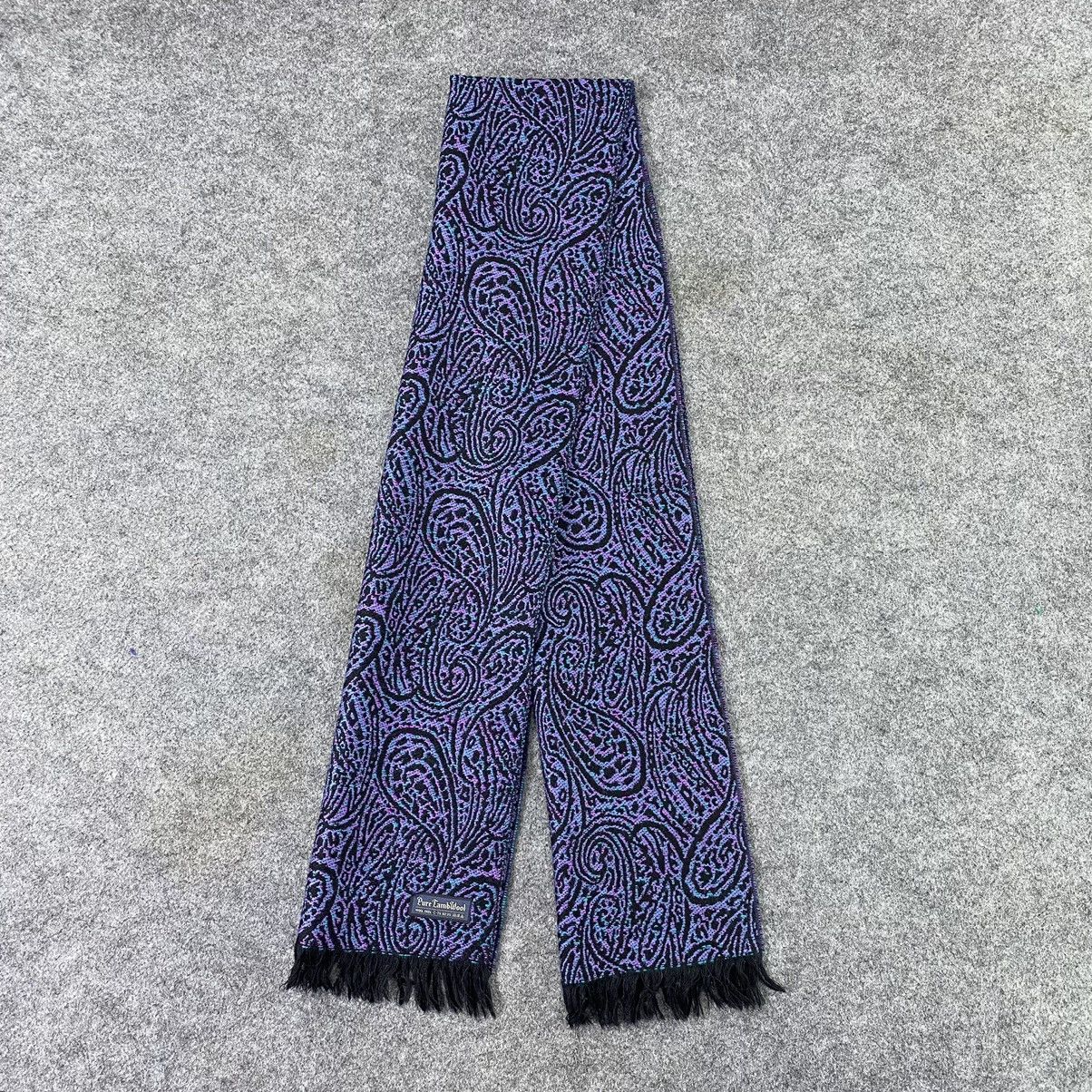 Paisley Pure Lambwool Scarf / Muffler / Neckwear T1205