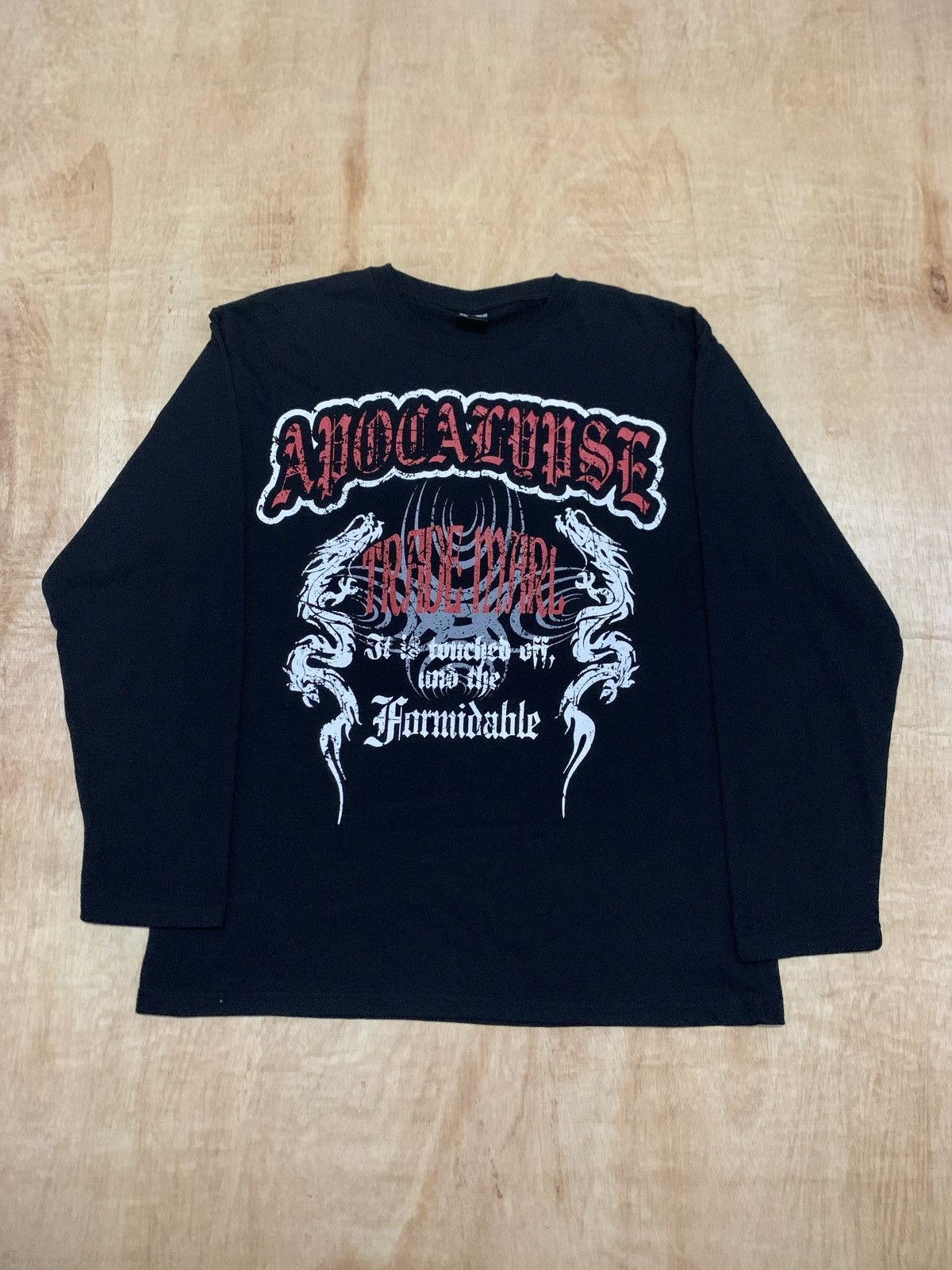 If Six Was Nine × Japanese Brand × Le Grande Bleu (L.G.B.) Y2k Fogaty House Longsleeve Punk Style Size US L / EU 52-54 / 3 - 3 Thumbnail