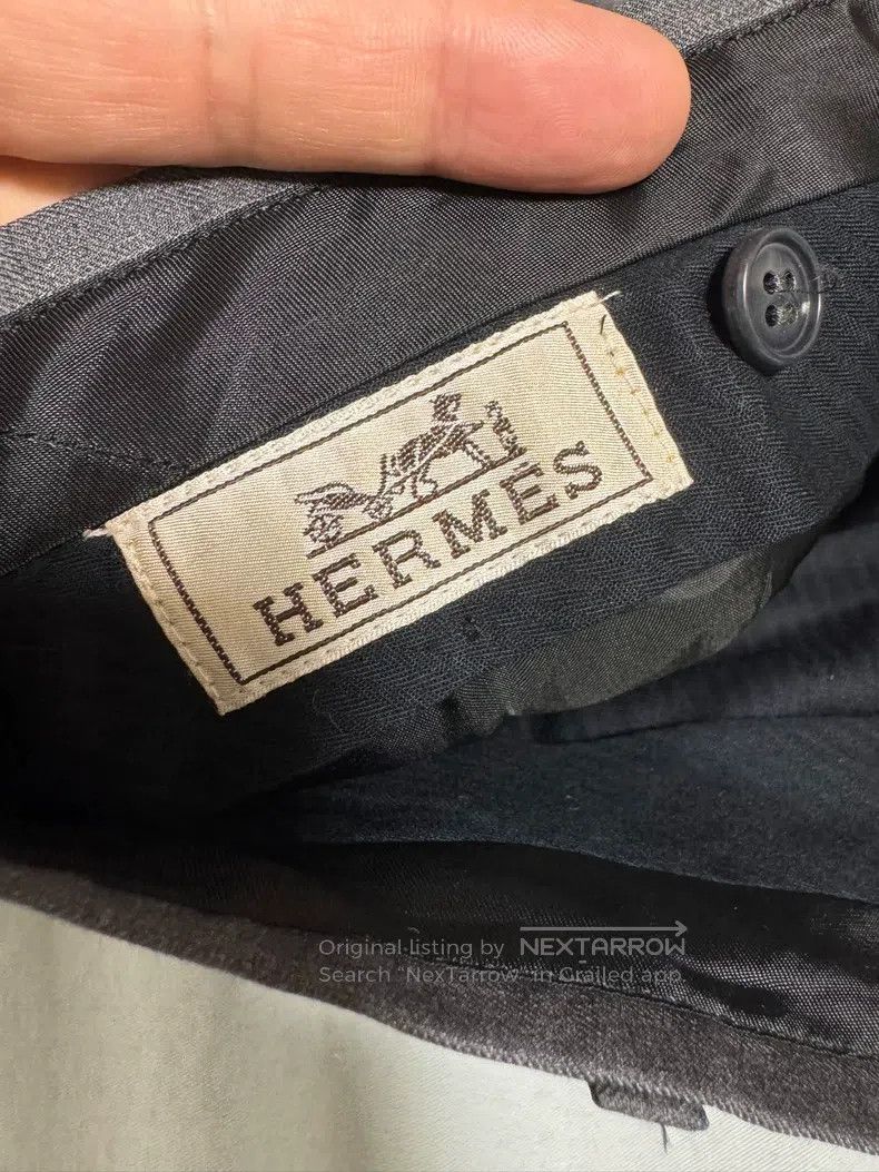 Hermes Hermes Casual pants, 100% wool Size US 30 / EU 46 - 3 Thumbnail
