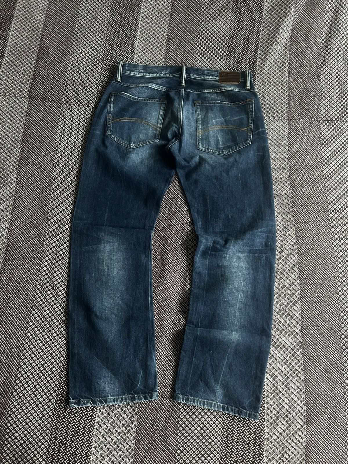 Tommy Hilfiger Tommy Hilfiger Denim Jeans Ryder Distressed Washed Y2K Sz 34 Size US 34 / EU 50 - 5 Thumbnail