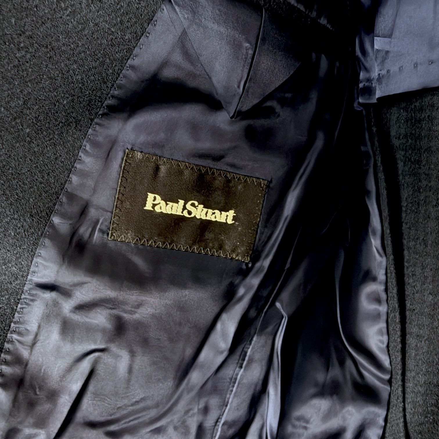 Paul Stuart Paul Stuart Wool Cashmere Flannel Blue Blazer 44R $2,000 Size 44R - 7 Thumbnail