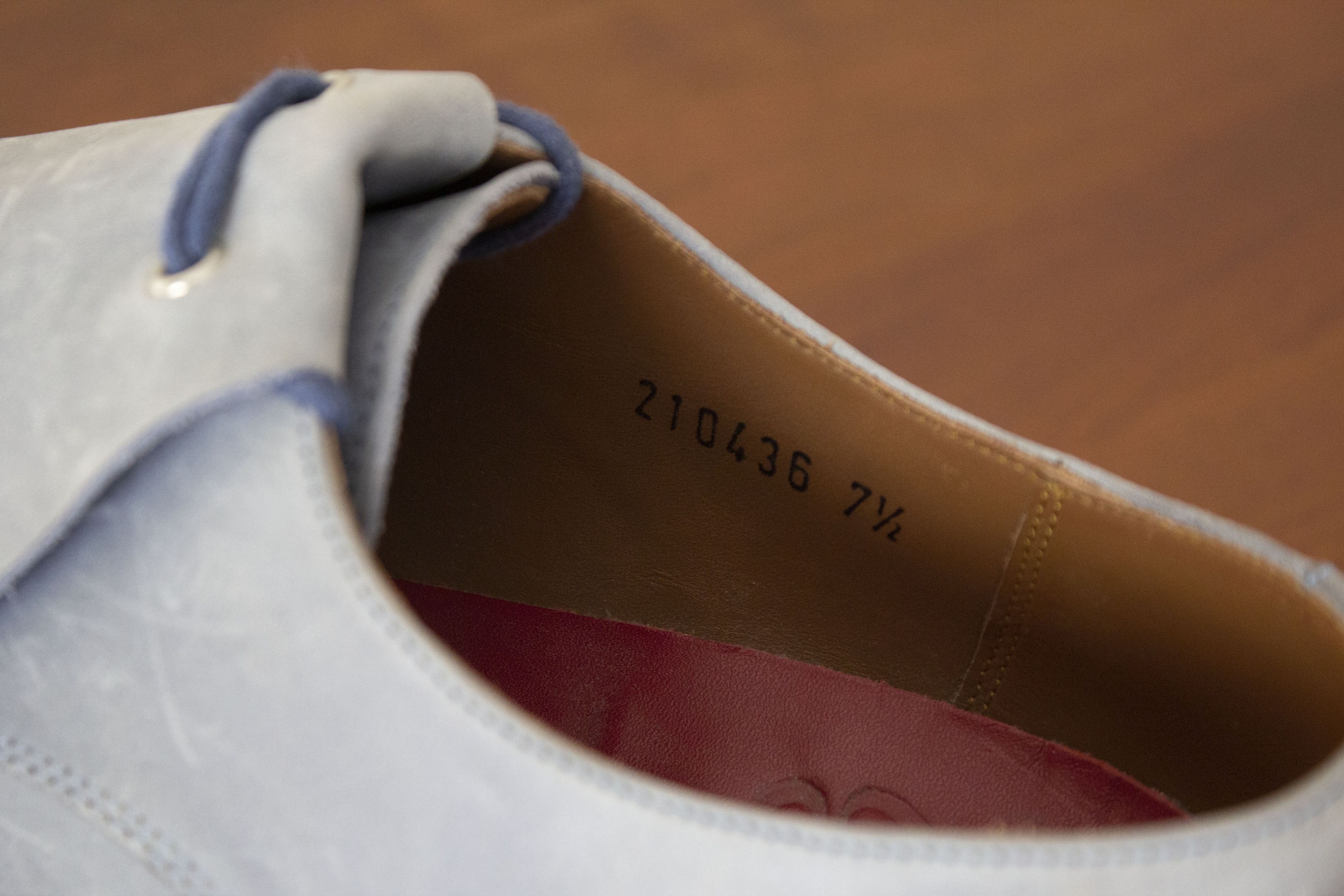 Grenson Grenson Light Blue Tassel Platform Loafer Size US 10 / IT 40 - 15 Thumbnail