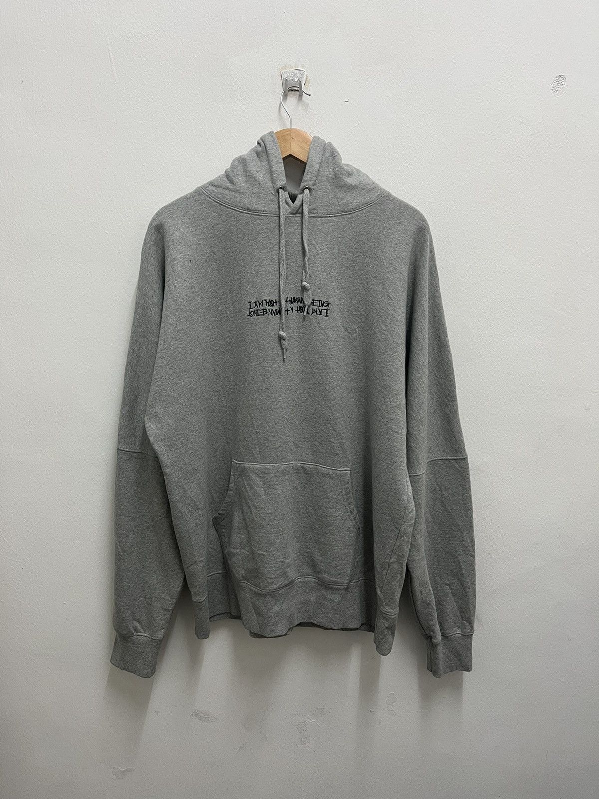 Thrasher I Am Not Human Being Center Logo Oversized Hoodie Size US L / EU 52-54 / 3 - 2 Thumbnail