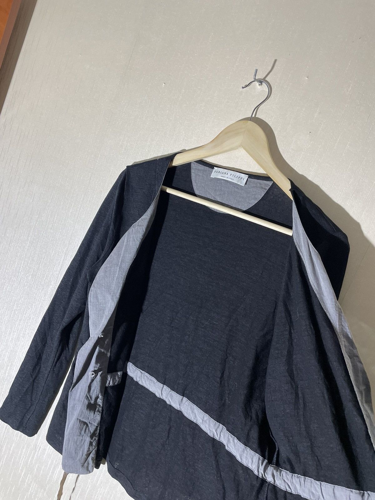 Fabiana Filippi × Japanese Brand Fabiana Filippi avantgarde Japanese blouse Size L / US 10 / IT 46 - 13 Thumbnail