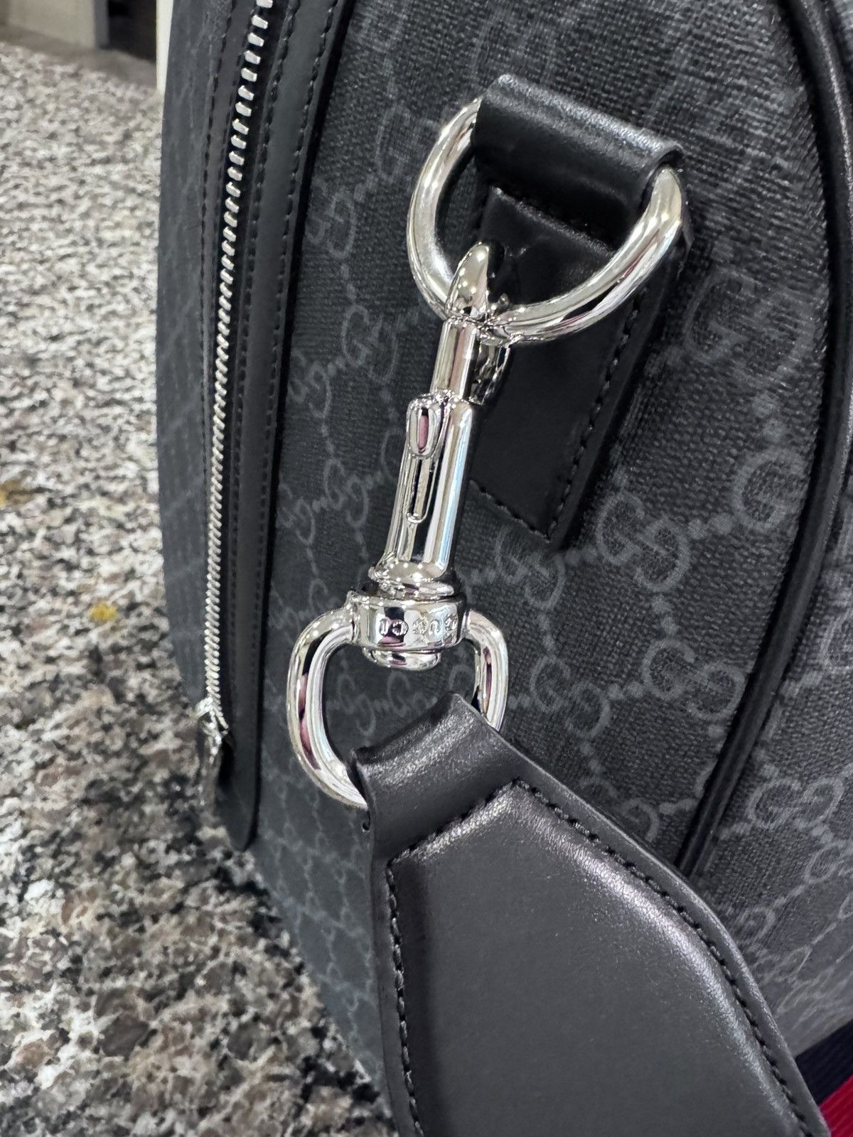 Gucci Gucci Large GG Duffle Bag Size ONE SIZE - 11 Thumbnail