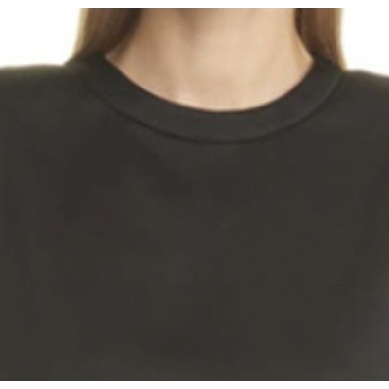 ba&sh ba & sh Sleeveless Shoulder Pad Satin T-Shirt Size M / US 6-8 / IT 42-44 - 3 Thumbnail