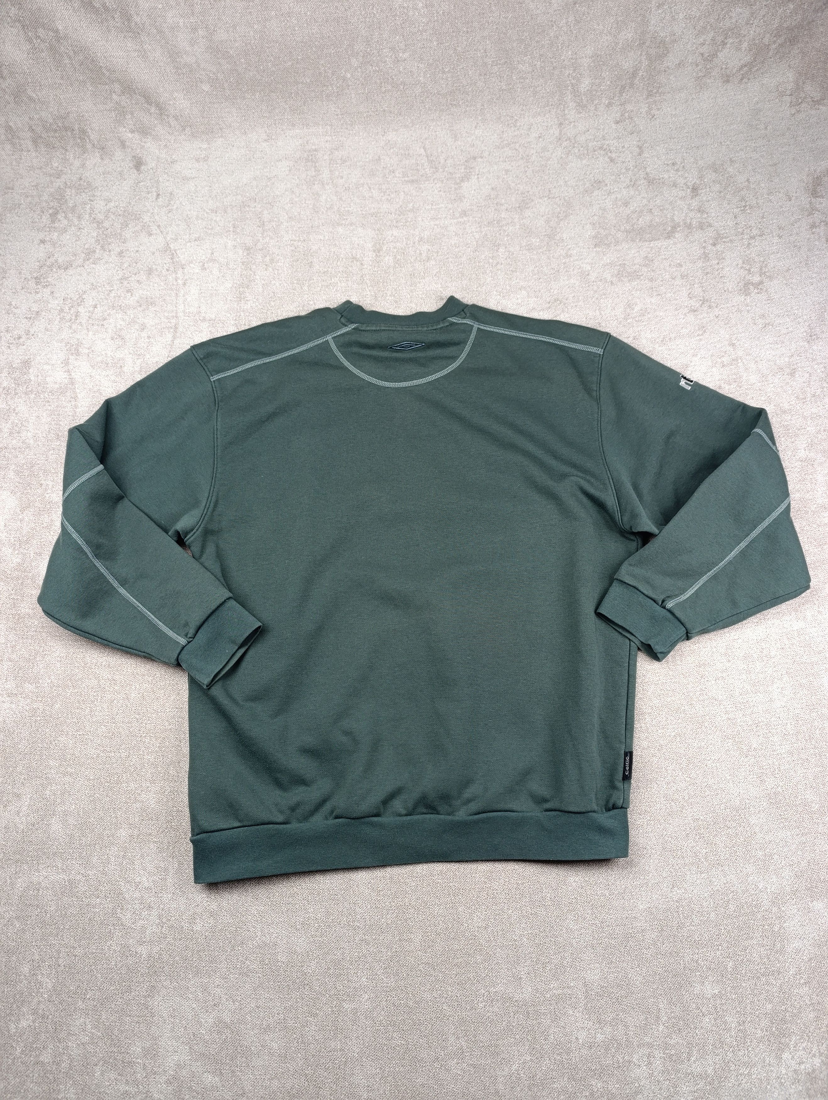 Umbro Umbro Celtic 2000s Vintage Football Jumper Sweatshirt Size US L / EU 52-54 / 3 - 14 Thumbnail
