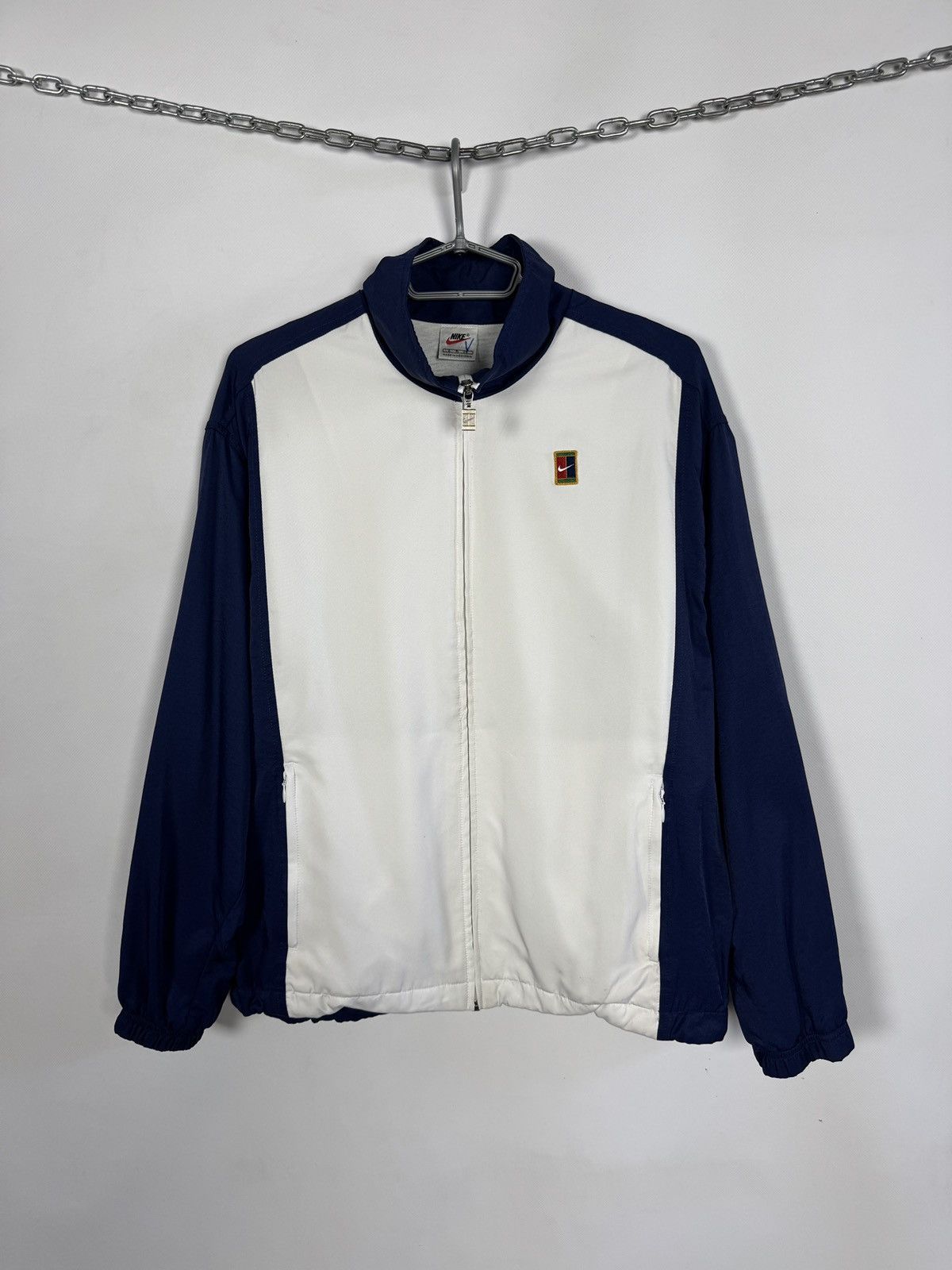 Nike Nike Challenge Court Vintage Track Jacket 90s Tennis Size S Size US S / EU 44-46 / 1 - 1 Thumbnail