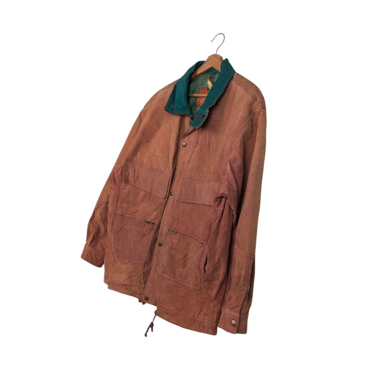 Japanese Brand × Vintage 📌Vintage Biker Leather Jacket Mack Lot Issey Miyake Size US L / EU 52-54 / 3 - 3 Thumbnail