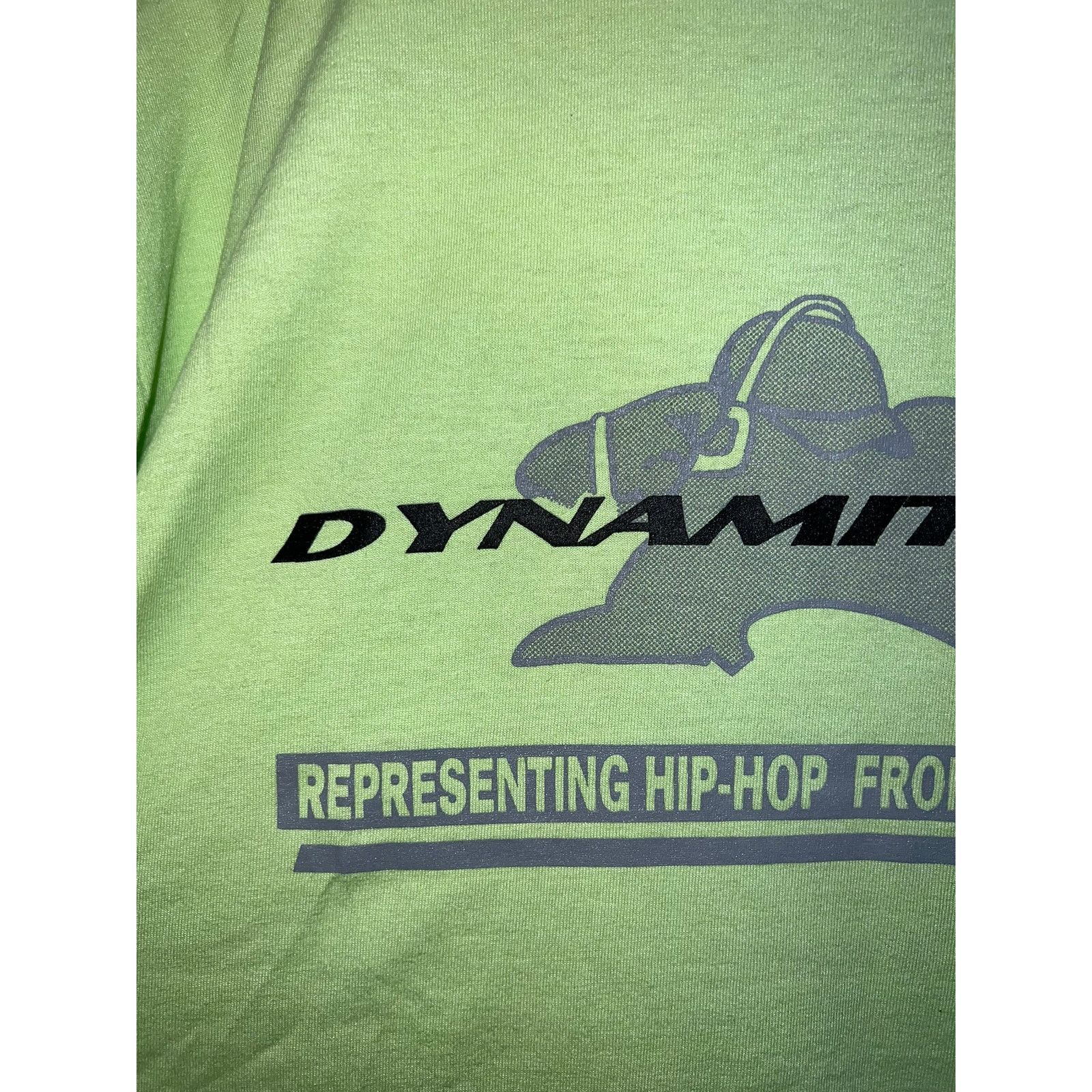 Vintage Vintage Dynamite Soul Shirt Hip hop Gear Green Rap Tee 90s 2 Size US XXL / EU 58 / 5 - 3 Thumbnail