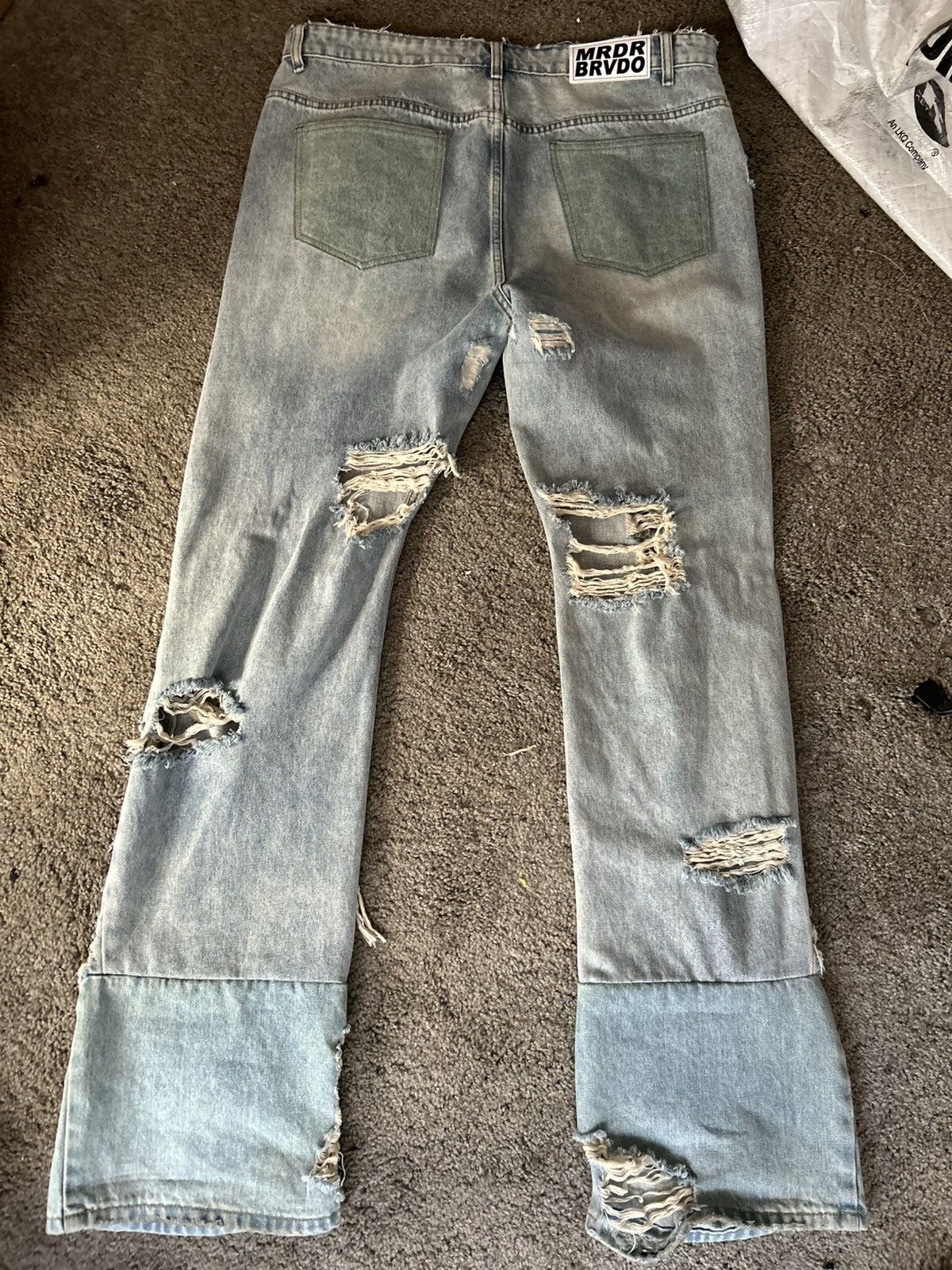 Who Decides War Who decides war ripped jeans Size US 38 / EU 54 - 2 Thumbnail