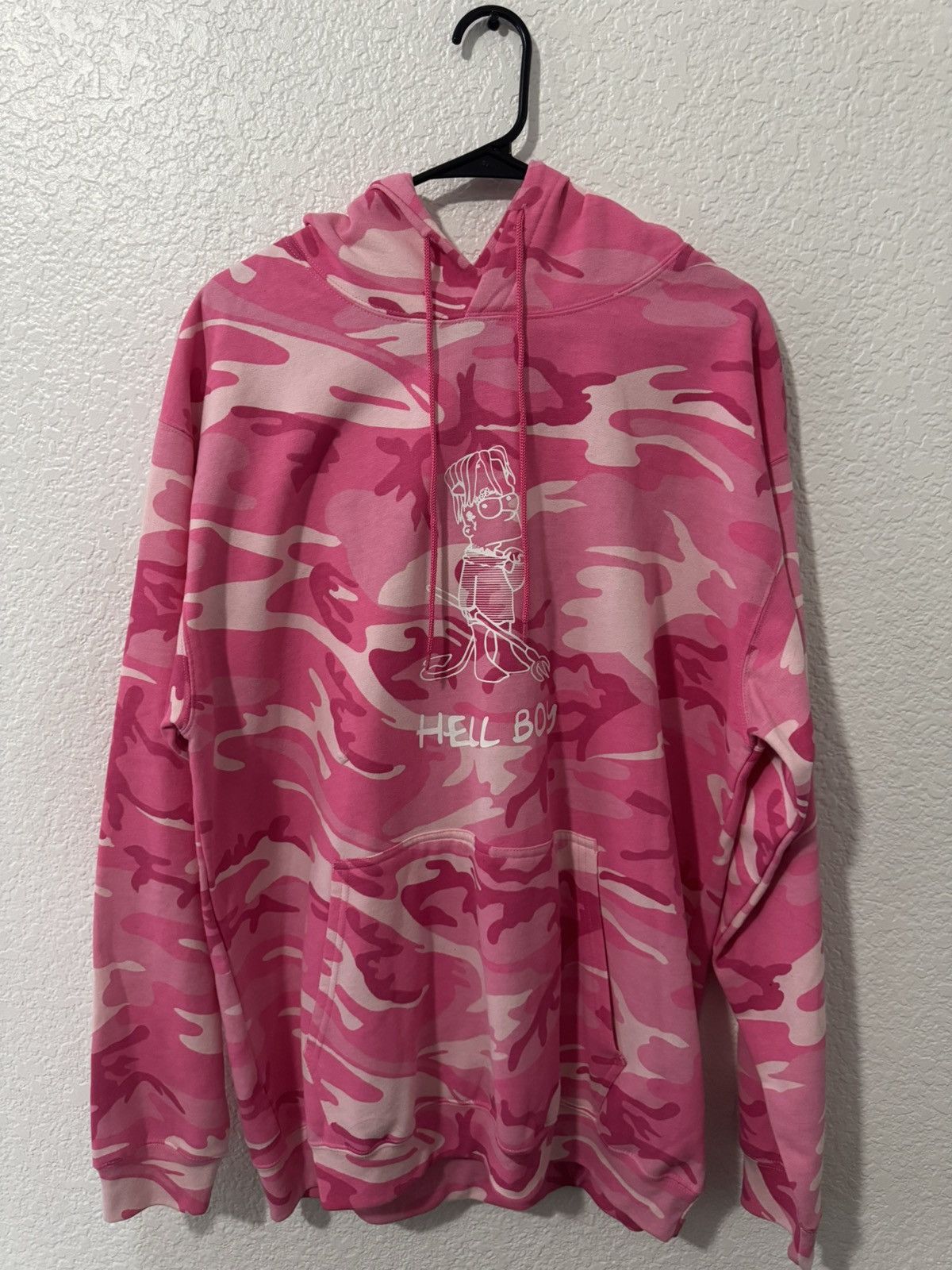 Leather Jackets Superrradical X Lil Peep Pink Camo Hellboy Hoodie 
