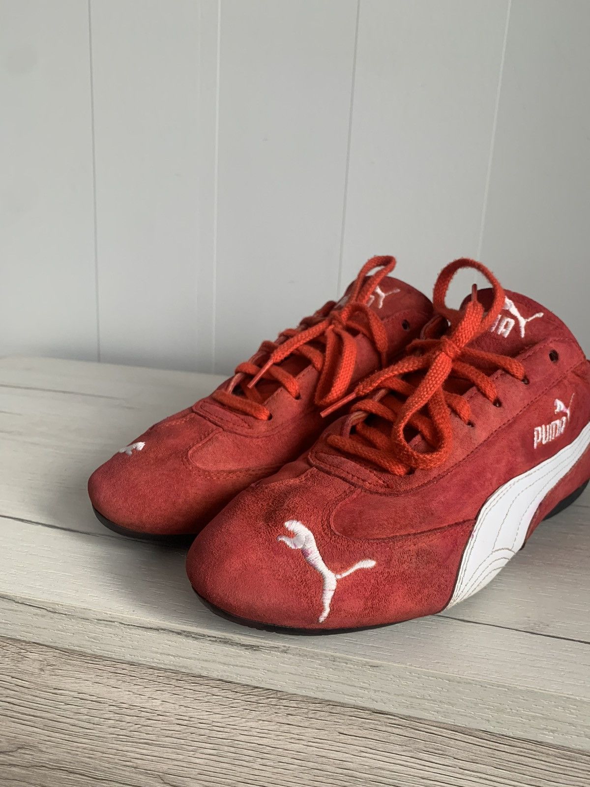 Puma Puma Ferrari Red SpeedCat Men’s Sneakers Shoes size43 / US 9 Size US 9 / EU 42 - 14 Thumbnail