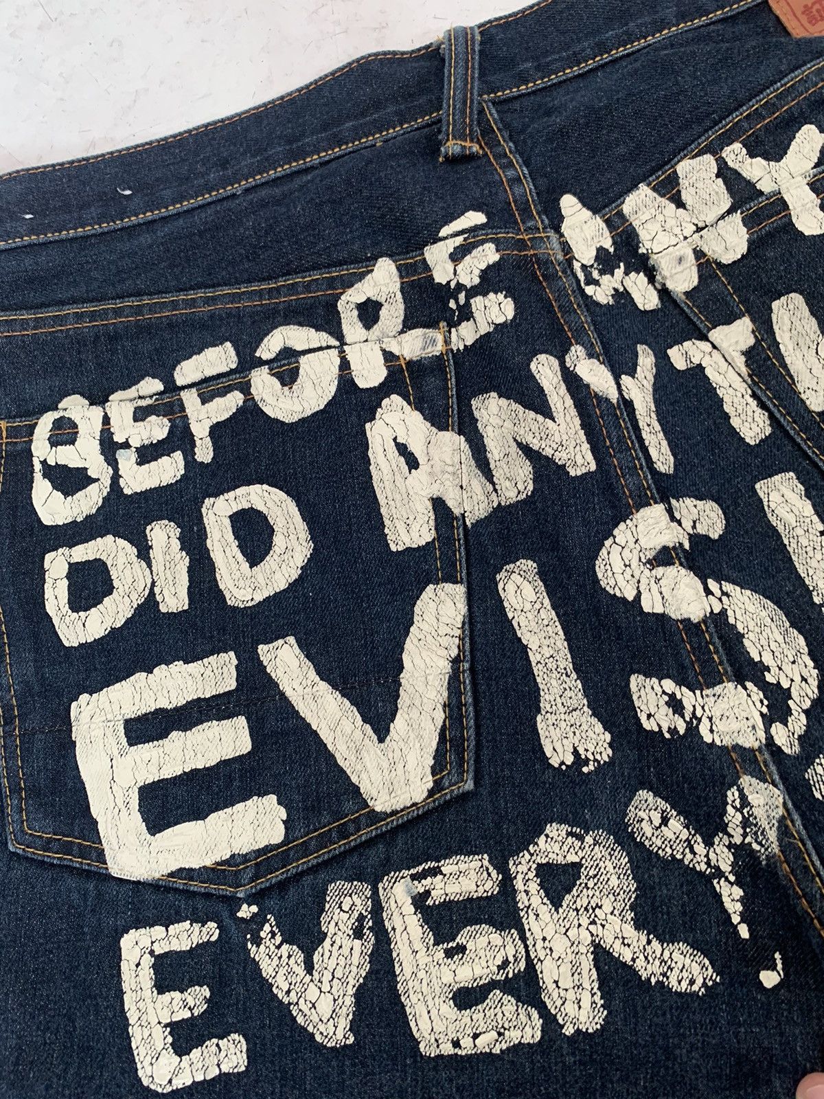 Evisu × Japanese Brand × Vintage OG Evisu Big Logo Selvedge Denim Pants 🔥 Size US 34 / EU 50 - 4 Thumbnail