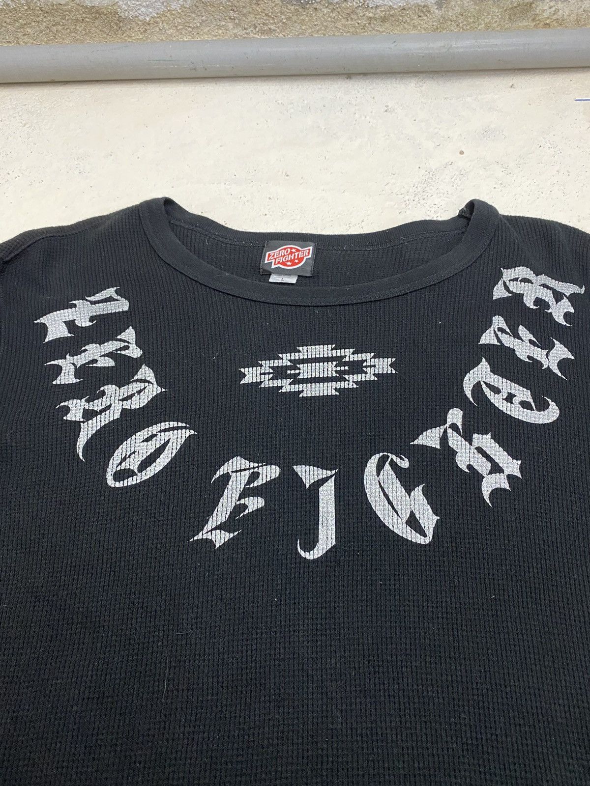If Six Was Nine × Japanese Brand × Le Grande Bleu (L.G.B.) Zero Fighter Japan Art Font Necklace Logo Of Chevrolet Size US M / EU 48-50 / 2 - 5 Thumbnail