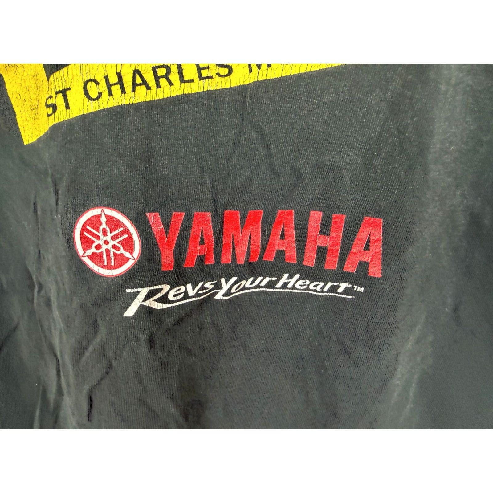 Gildan Yamaha Motorsports Promo T-Shirt XL Shirt Men Black Gildan Size US XL / EU 56 / 4 - 6 Thumbnail