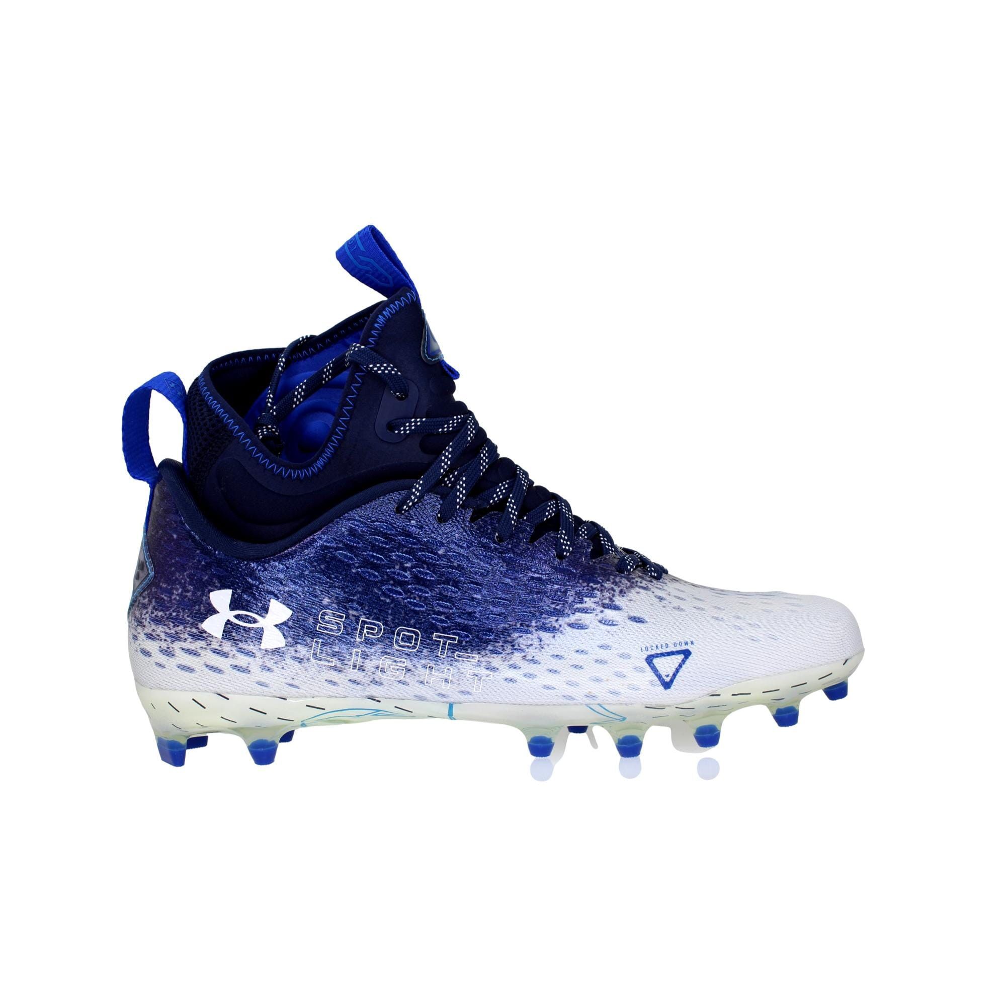 Under Armour Spotlight Lux MC 2.0 Navy / White 3025082-401 Size US 10 / EU 43 - 1 Thumbnail