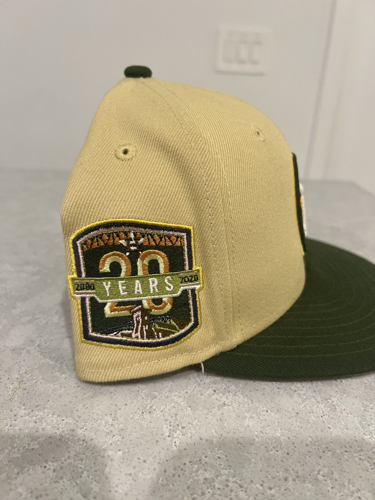MLB × Vintage Houston Astros Baseball Fitted Hat 7 3/4 New Era Cooperstown Size ONE SIZE - 2 Thumbnail