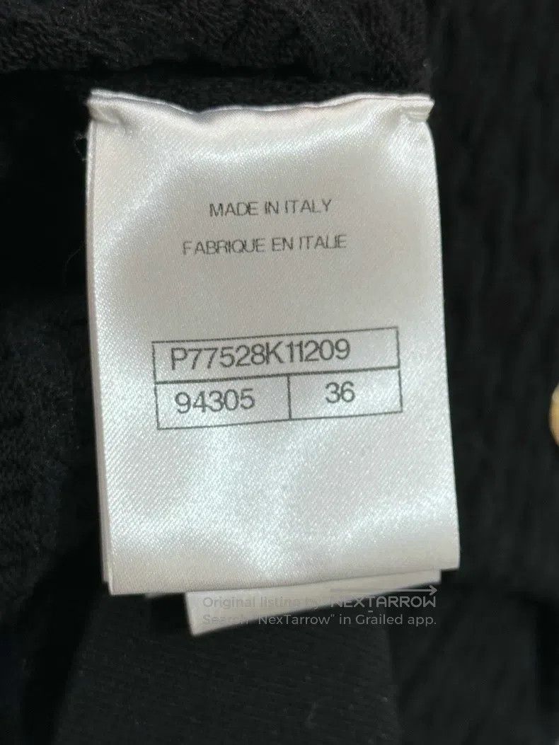 Chanel Chanel 24A high-end handicraft workshop black lace ruffle Size XS / US 0-2 / IT 36-38 - 5 Thumbnail