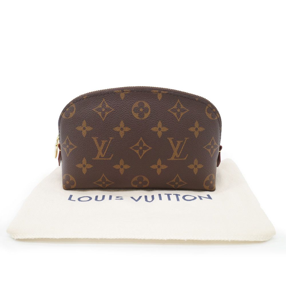 Louis Vuitton Pochette Cosmetic PM Cosmetic Pouch Monogram Brown