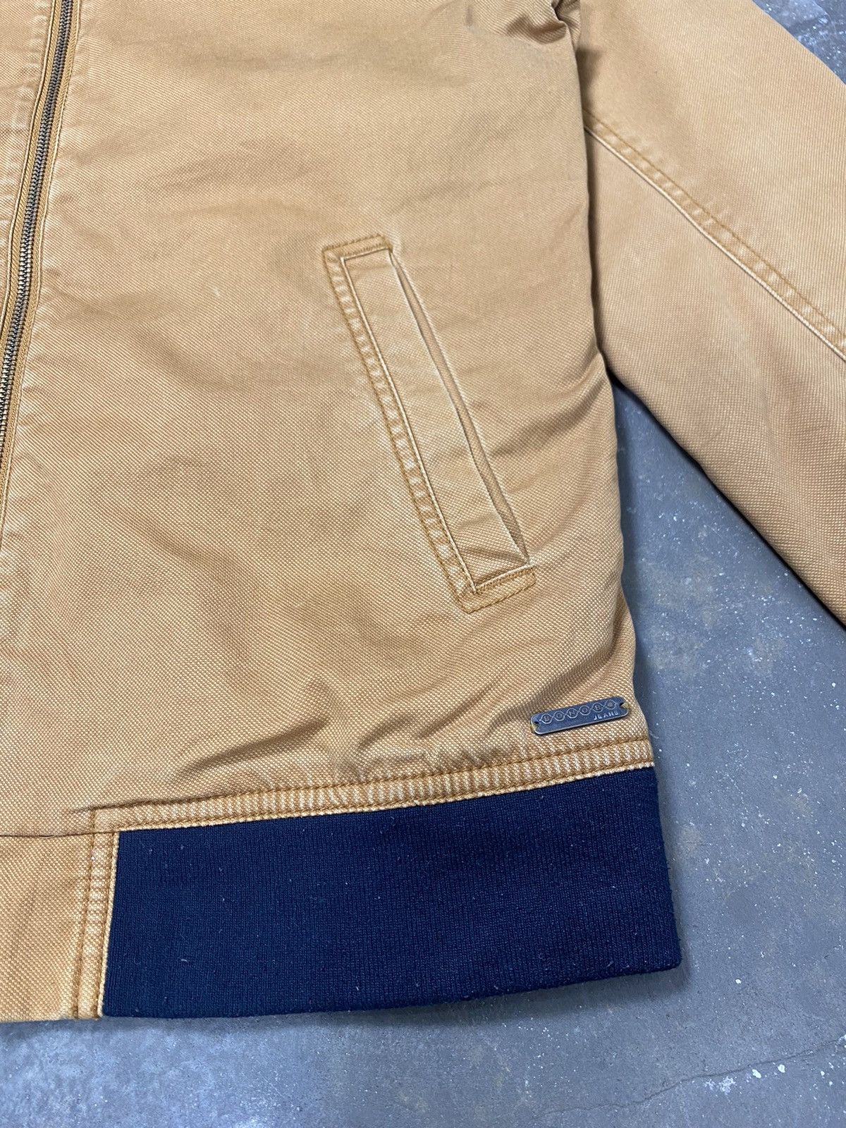 Bonobos A10 Rare - Bonobo Jeans Duck Canvas Zipper Jacket Size US M / EU 48-50 / 2 - 8 Thumbnail
