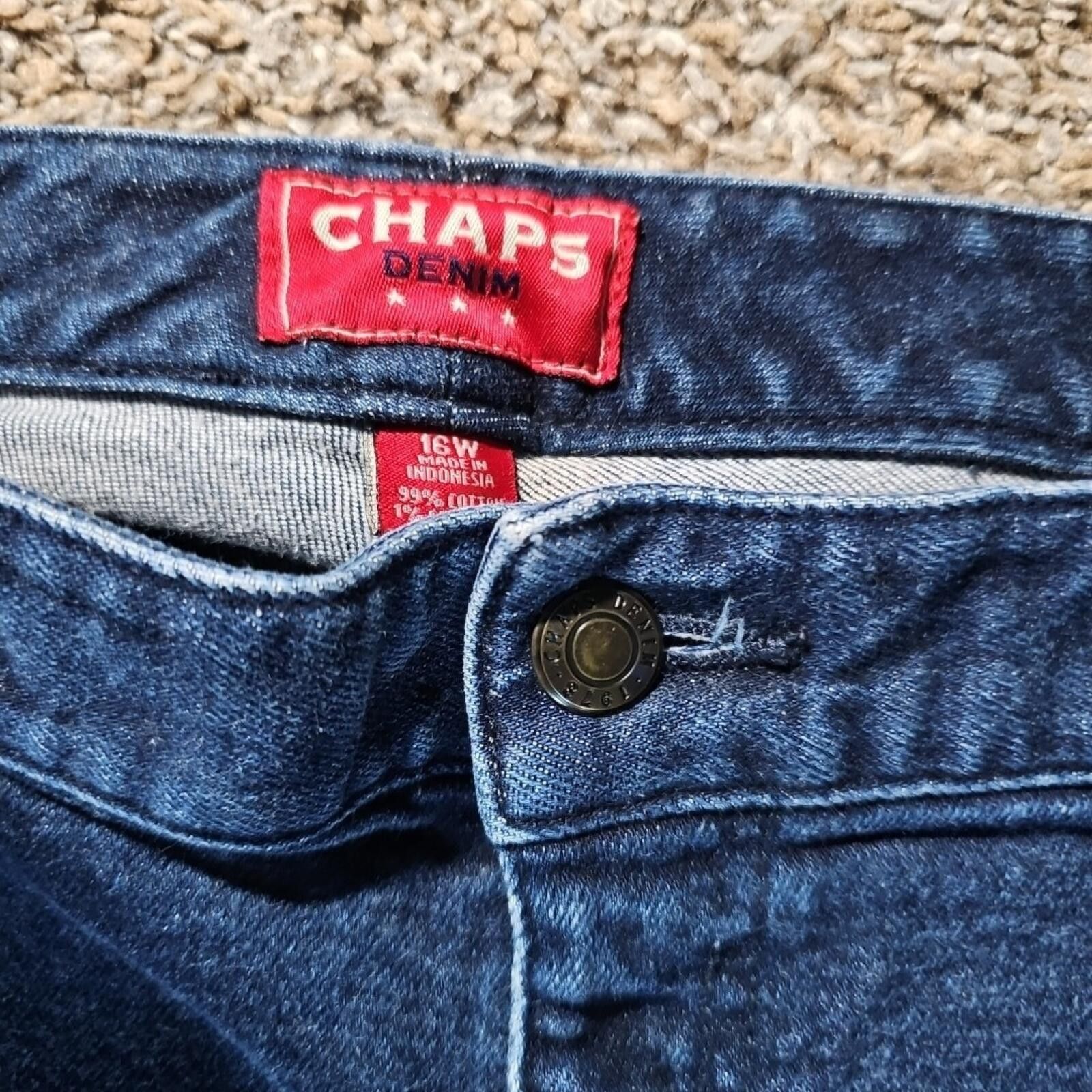 Chaps Chaps Denim 16W Jeans Size 38" / US 16 / IT 52 - 2 Thumbnail