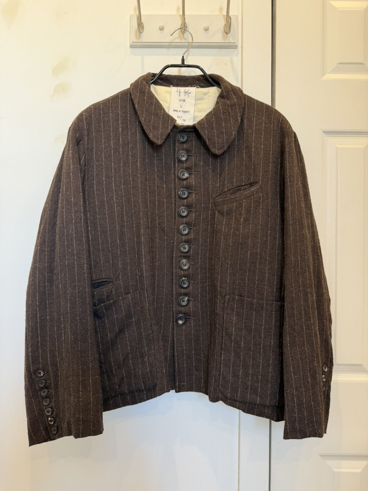 John Alexander Skelton Brown Wool Matching Set Size US L / EU 52-54 / 3 - 2 Thumbnail