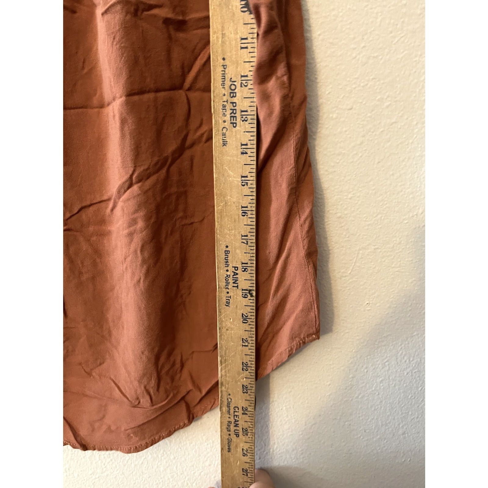 Vintage MINE Sleeveless Rayon Boho Top Brown Round Neck Casual Resort Large Size L / US 10 / IT 46 - 5 Thumbnail