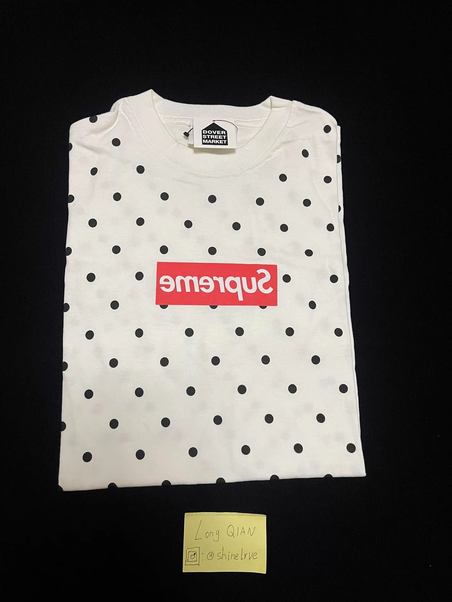 Comme des Garcons SHIRT × Supreme Supreme CDG polka dot box logo