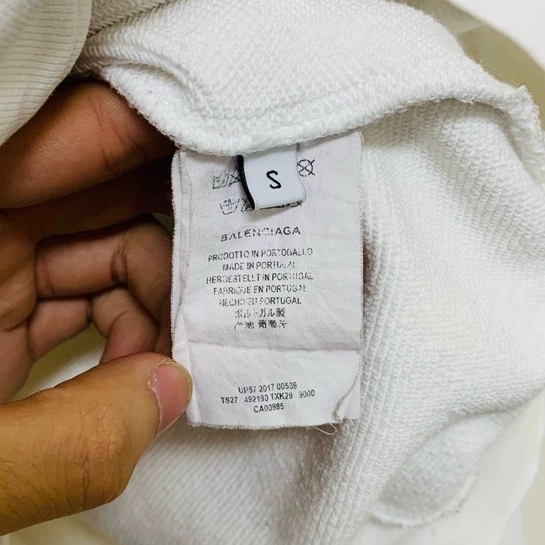 Balenciaga Balenciaga Hat logo hoodie Size US S / EU 44-46 / 1 - 7 Thumbnail
