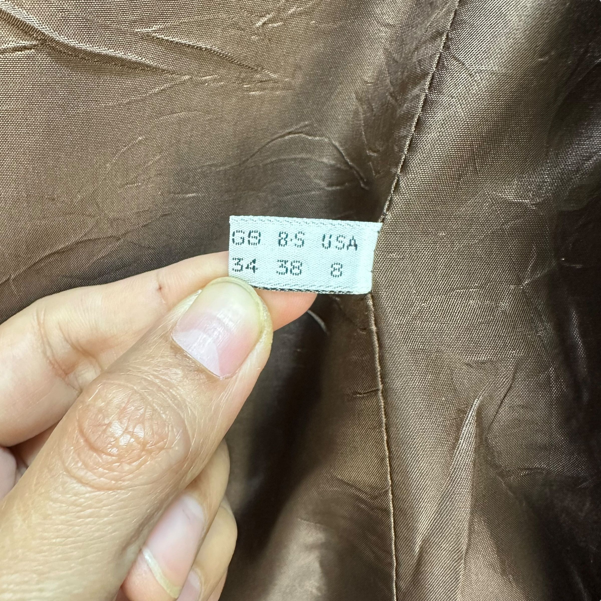 Vintage 80’s GENNY By Gianni Versace Buttonless Jacket #A64-1537 Size M / US 6-8 / IT 42-44 - 10 Thumbnail