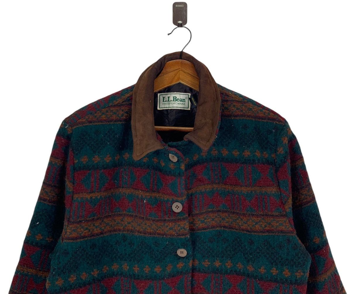 L.L. Bean × Vintage ⚡️⚡️VINTAGE L.L.BEAN WOOL AZTEC JACKET Size US M / EU 48-50 / 2 - 4 Thumbnail